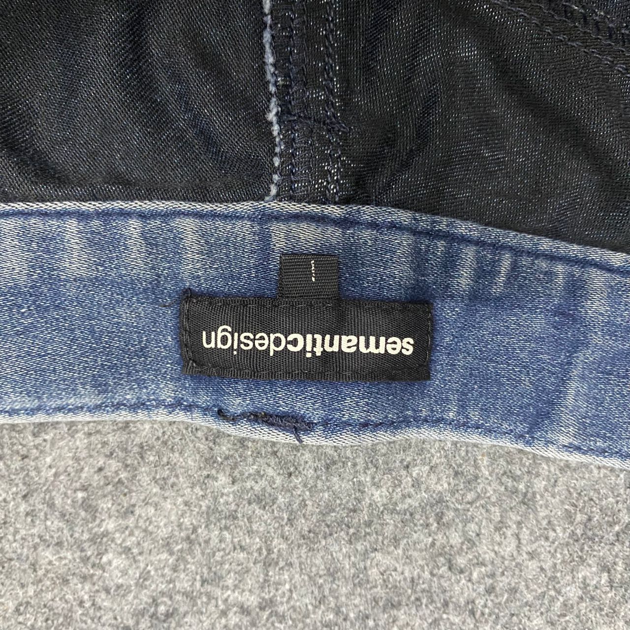 semanticdesign Vintage Semantics Designs Cargo Denim Pants Size US 33 - 15 Thumbnail