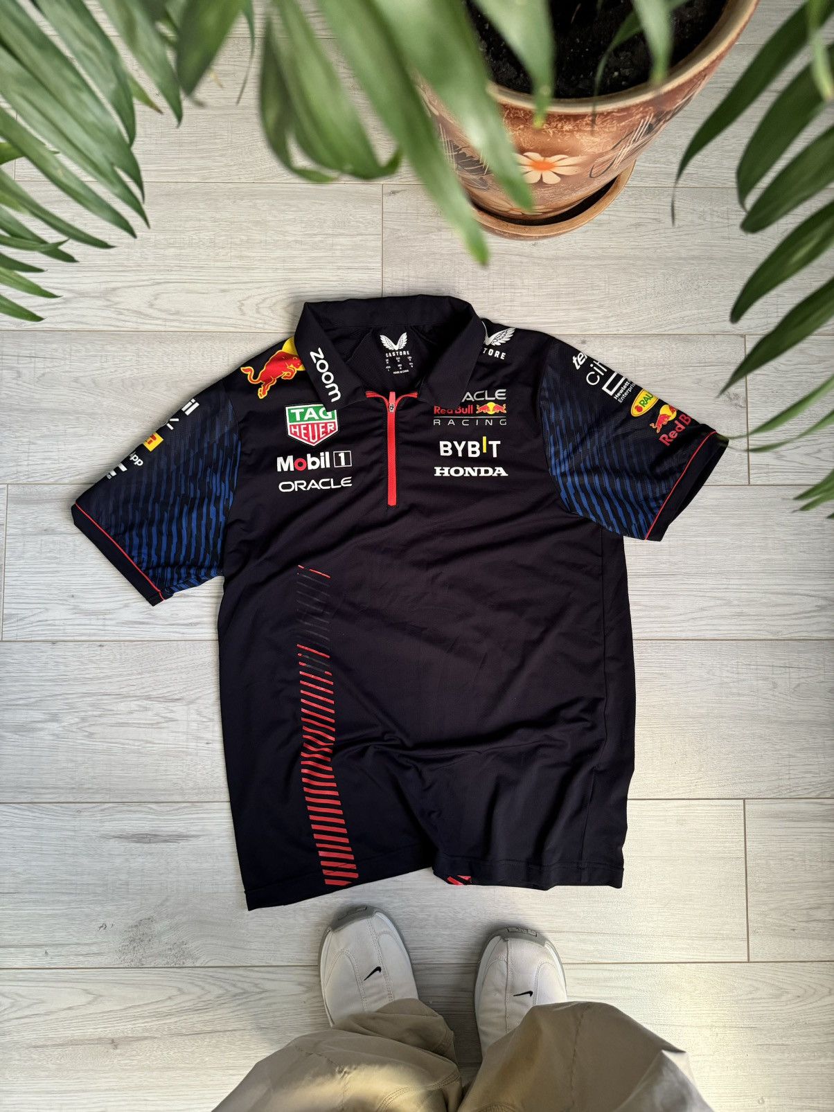 Honda × Red Bull Polo Jersey Red Bull Honda Castore racing t-shirt Size US M / EU 48-50 / 2 - 2 Thumbnail