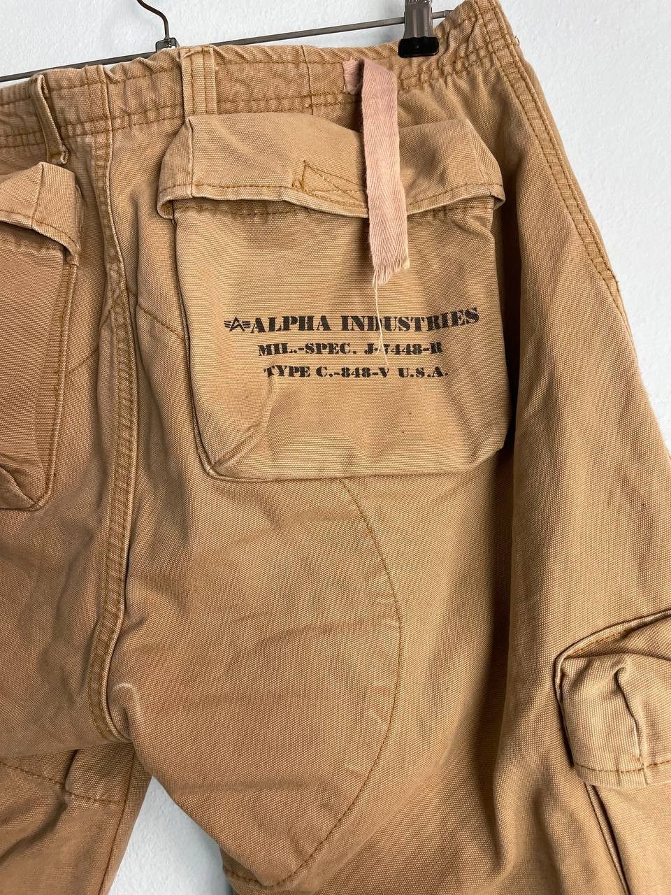 Alpha Industries × Vintage Vintage Alpha Industries Military Cargo Pants Size US 32 / EU 48 - 7 Thumbnail