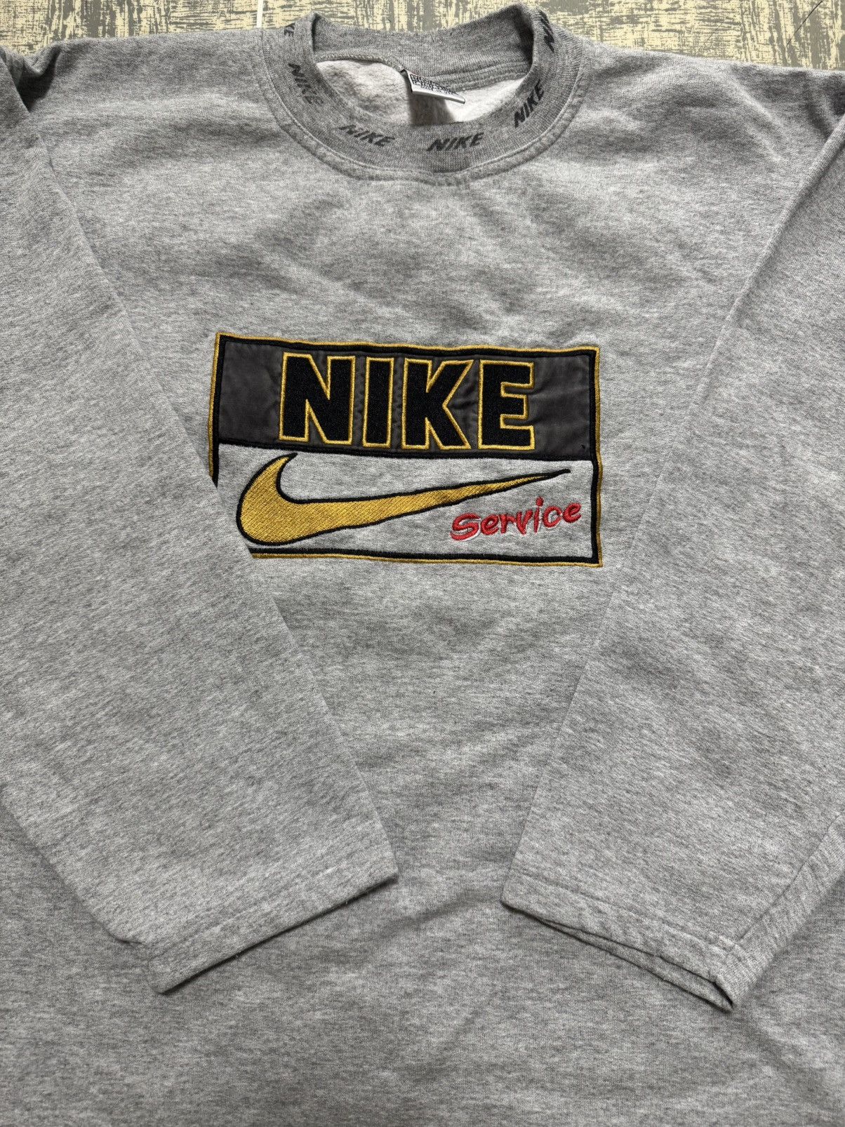 Nike × Vintage Nike vintage sweatshirt Size US L / EU 52-54 / 3 - 2 Thumbnail