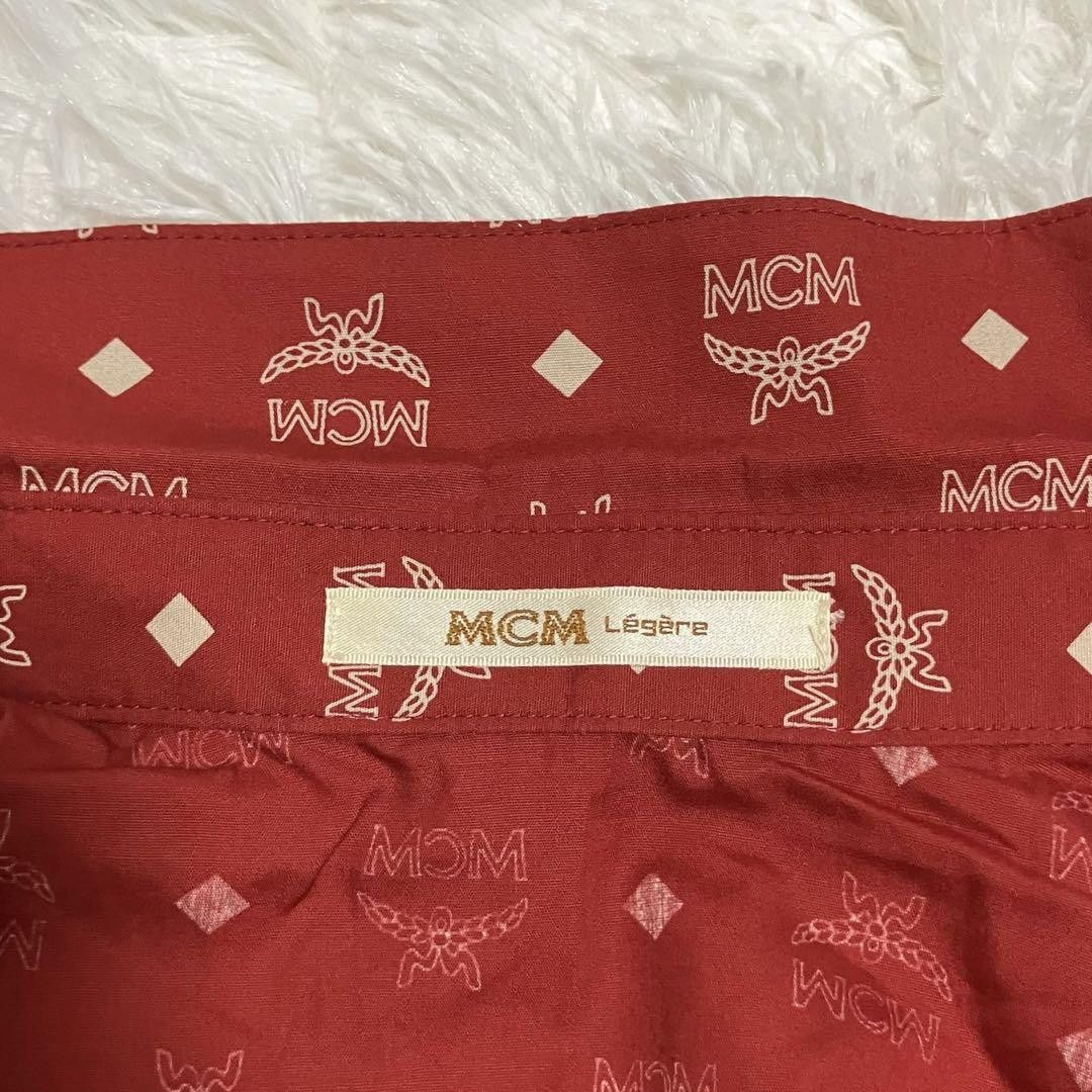 MCM MCM red monogram button down long sleeve shirt L Size L / US 10 / IT 46 - 5 Thumbnail