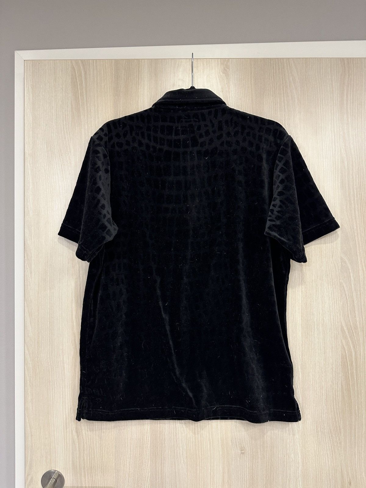 Supreme Supreme Croc Velour Zip Polo Size M Size US M / EU 48-50 / 2 - 2 Thumbnail