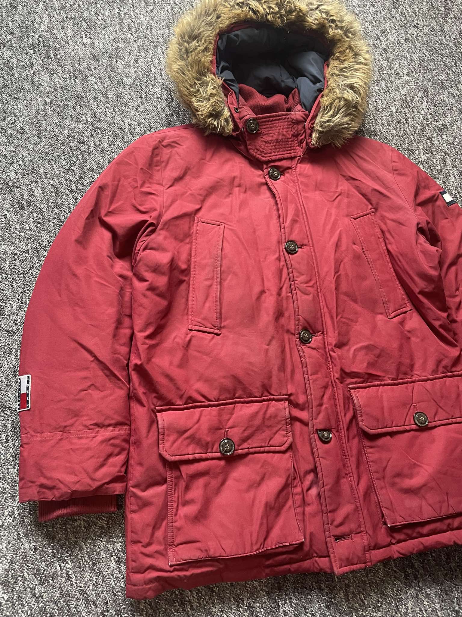 Tommy Hilfiger × Vintage Vintage Winter Jacket opium affliction logo y2k streetwear Size US XL / EU 56 / 4 - 2 Thumbnail