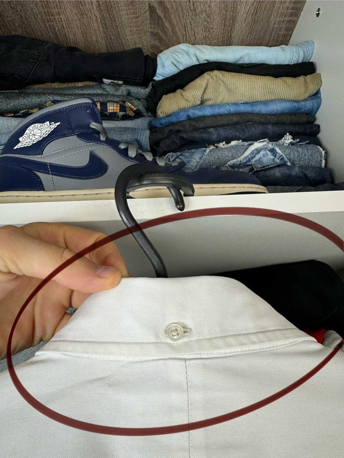 Thom Browne Thom Browne Button-Down Shirt Long Sleeve Size 1 Size US S / EU 44-46 / 1 - 18 Thumbnail