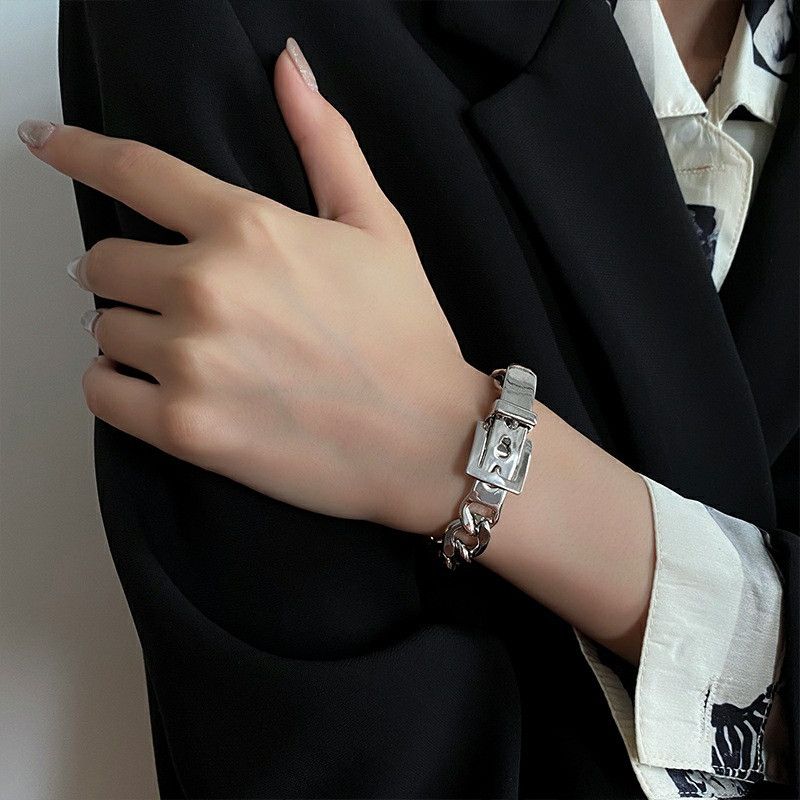 Jewelry Retro Bracelet Y2K Punk Chain Gotch Bracelets Chains Size ONE SIZE - 1 Thumbnail