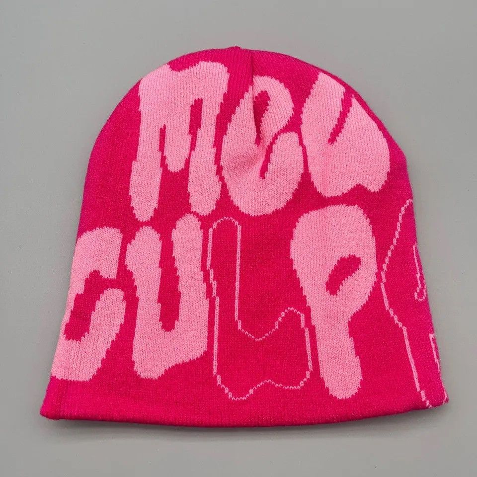 Other Y2K Beanie Hat Unisex Streetwear Vintage Avantgarde Size ONE SIZE - 1 Thumbnail