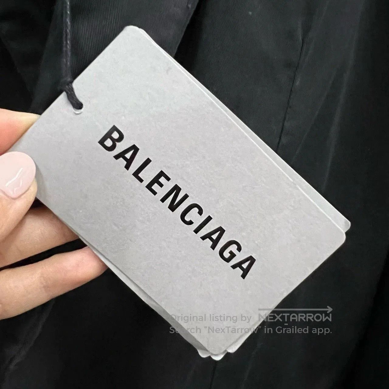 Balenciaga vintage rhinestone pin casual blazer. Size US S / EU 44-46 / 1 - 4 Thumbnail