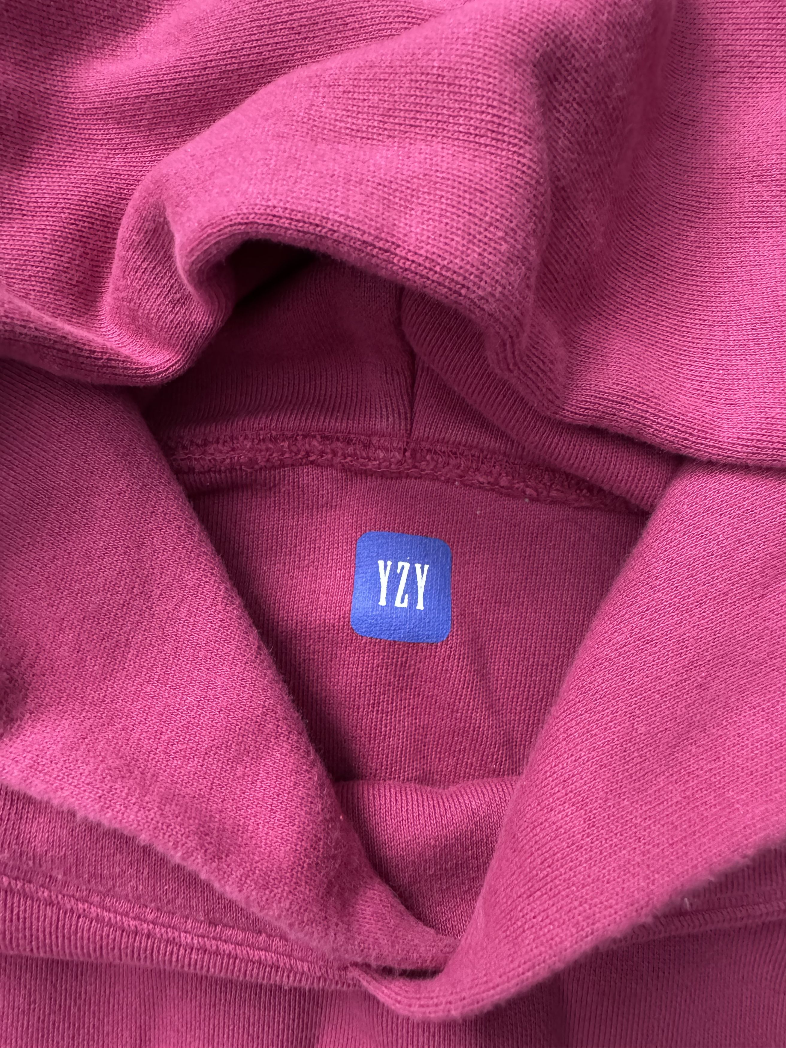 Gap × Yeezy 🍇 Magenta Perfect Double-layered Hoodie Size US S / EU 44-46 / 1 - 2 Thumbnail