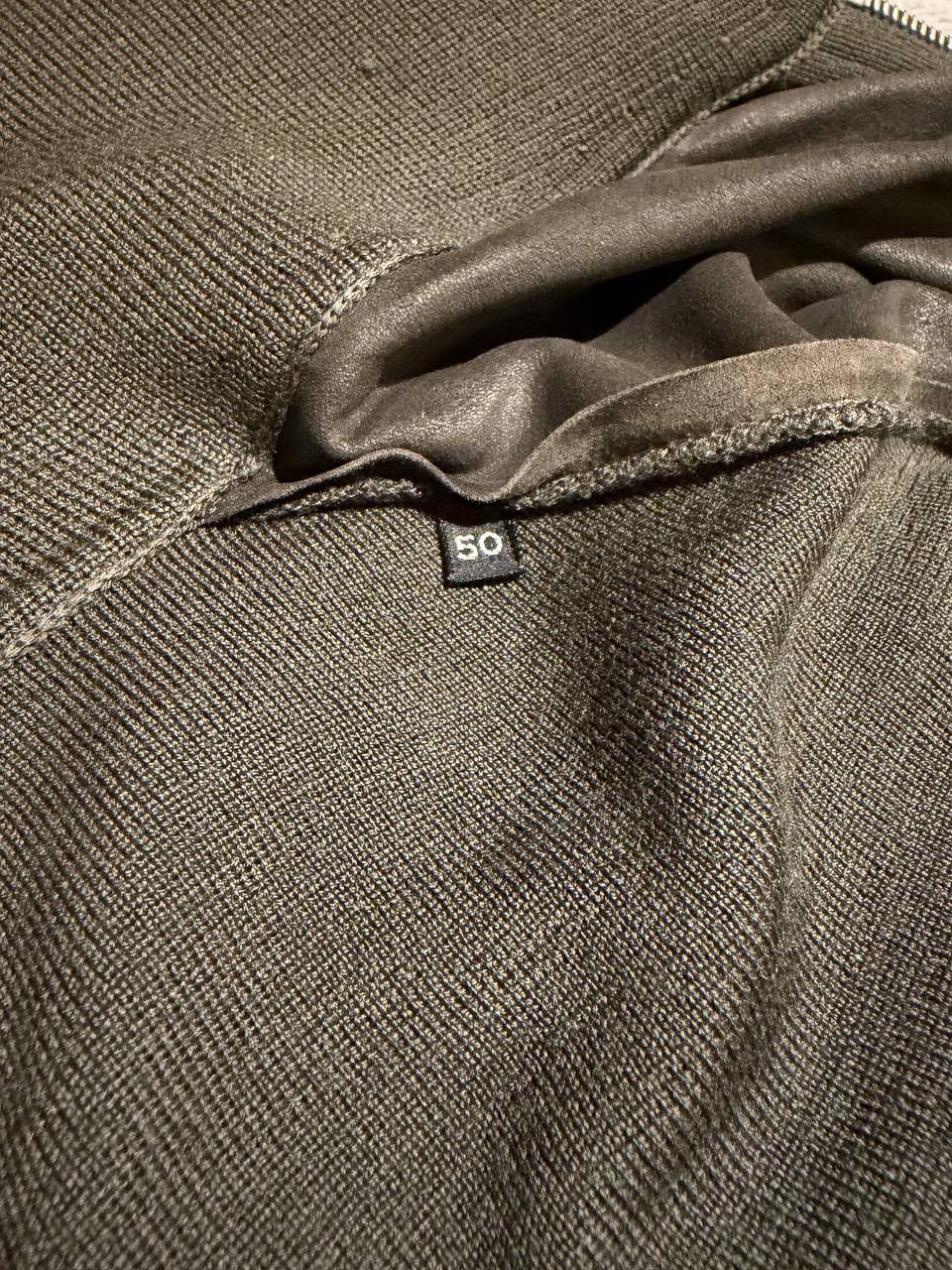 Tom Ford Tom Ford Suede-Front Merino Wool Knit Jacket Size US M / EU 48-50 / 2 - 5 Thumbnail