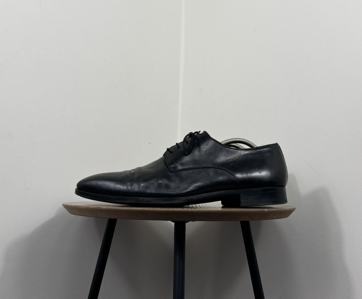 Magnanni Magnanni Men’s Black Leather Cap Toe Oxford Dress Shoes Size US 12 / EU 45 - 12 Thumbnail