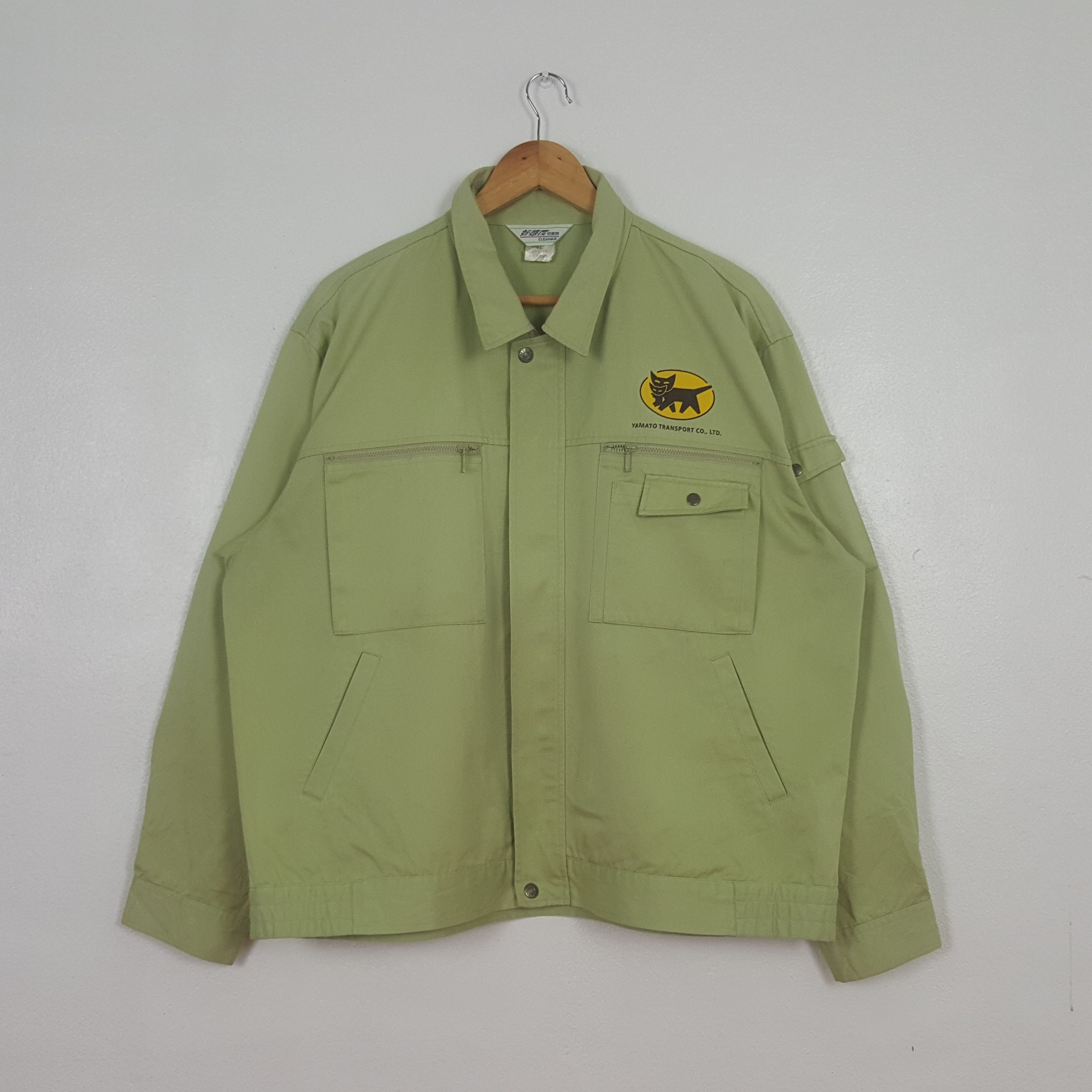 Japanese Brand Vintage Yamato Transport Japanese Work Custom Jacket C313N28 Size US XL / EU 56 / 4 - 3 Thumbnail