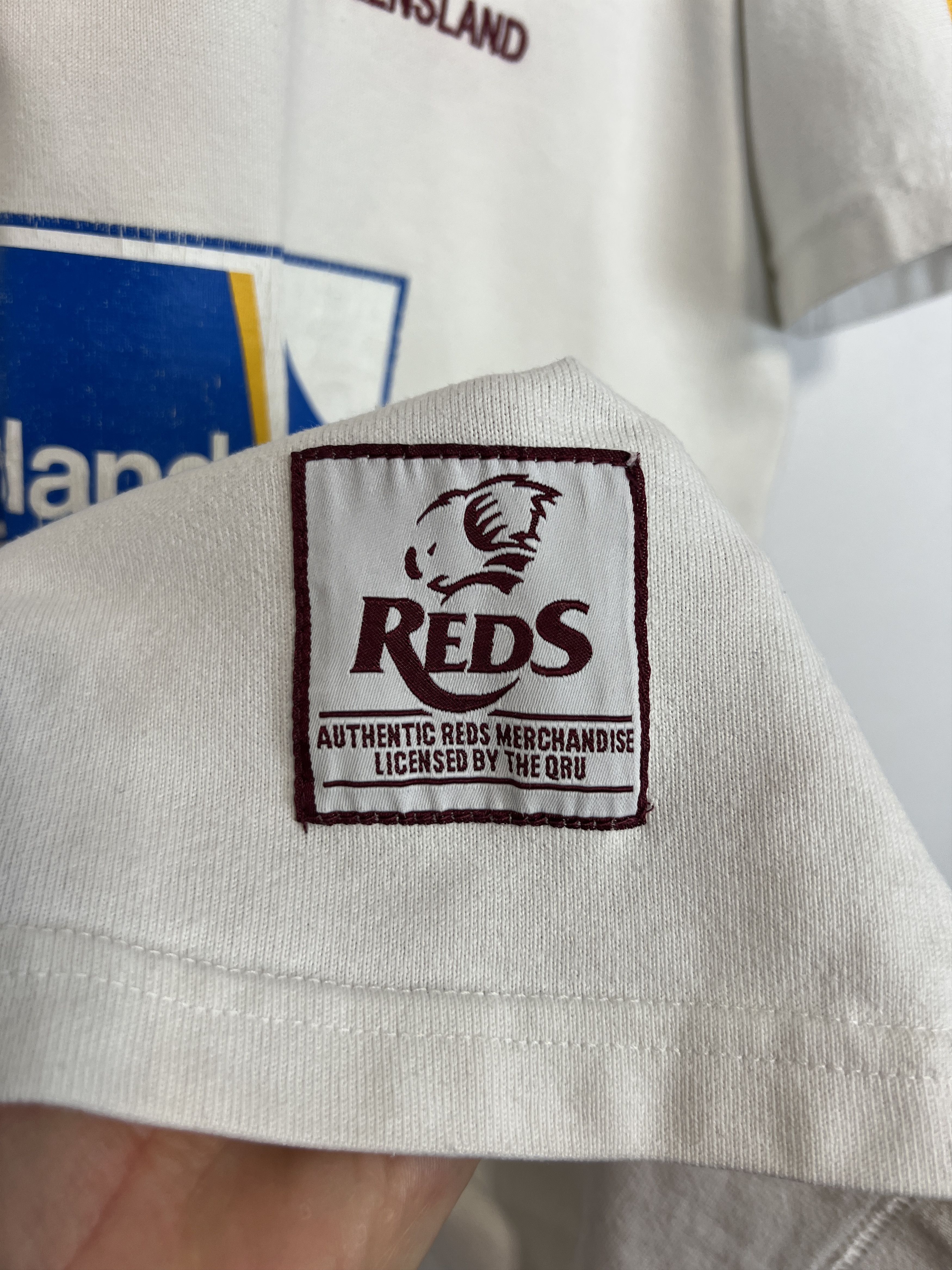 Vintage Queensland State of Origin Maroon Rugby Jersey Trikot Shirt Size US M / EU 48-50 / 2 - 6 Thumbnail