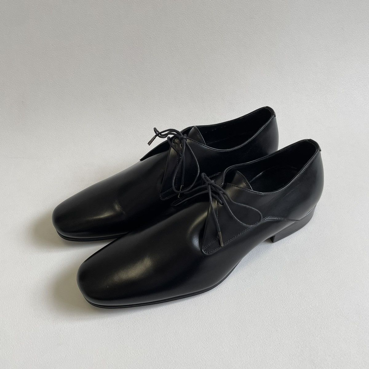 Dior Black Leather ‘Low Profile’ Derby Shoes Size US 8 / EU 41 - 10 Thumbnail