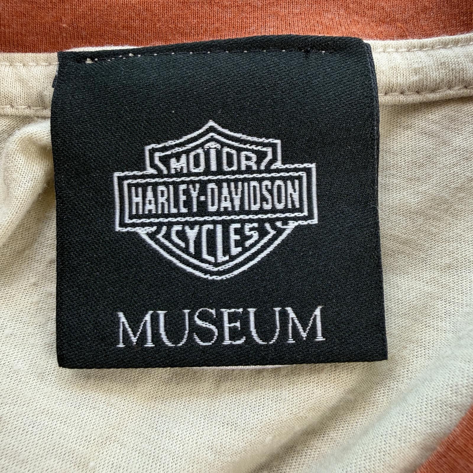 Harley Davidson Harley-Davidson Museum Raglan Long Sleeve T-Shirt Womens M Size M / US 6-8 / IT 42-44 - 4 Thumbnail