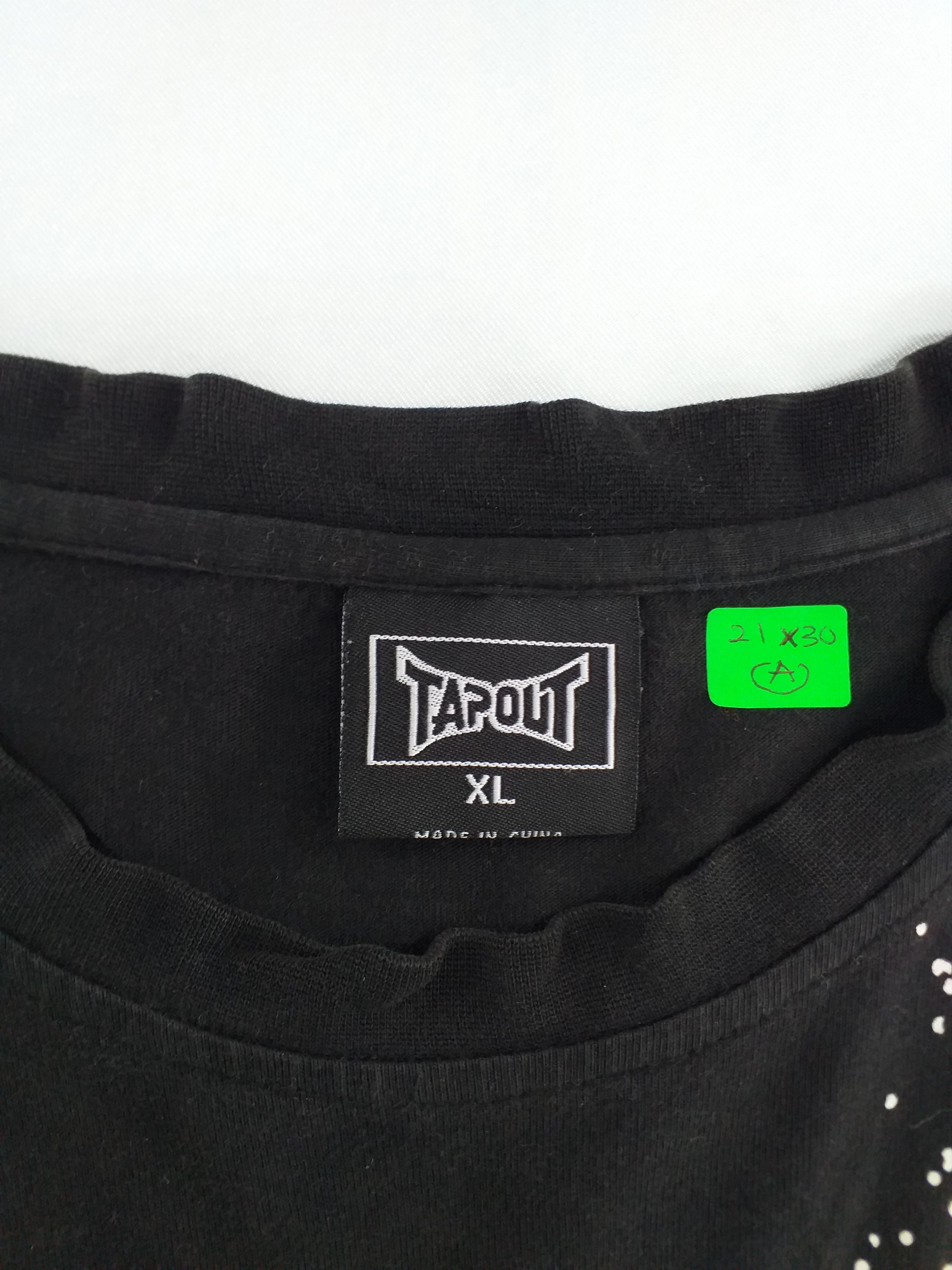 Japanese Brand Vintage Tapout Graphic Big Logo XLarge T Shirt -A086 Size US XL / EU 56 / 4 - 6 Thumbnail