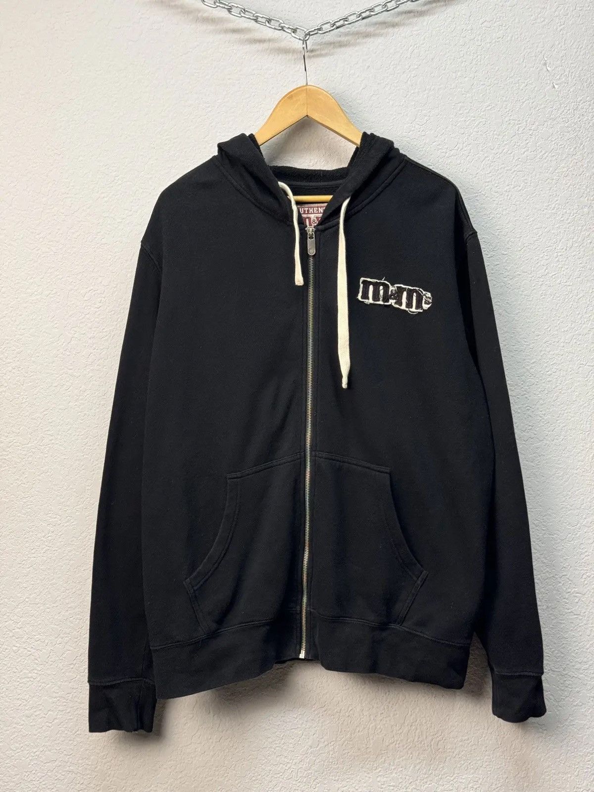 Japanese Brand × Vintage Vintage m&m's zip hoodie 2k rap skate hiphop alternative Size US XL / EU 56 / 4 - 3 Thumbnail