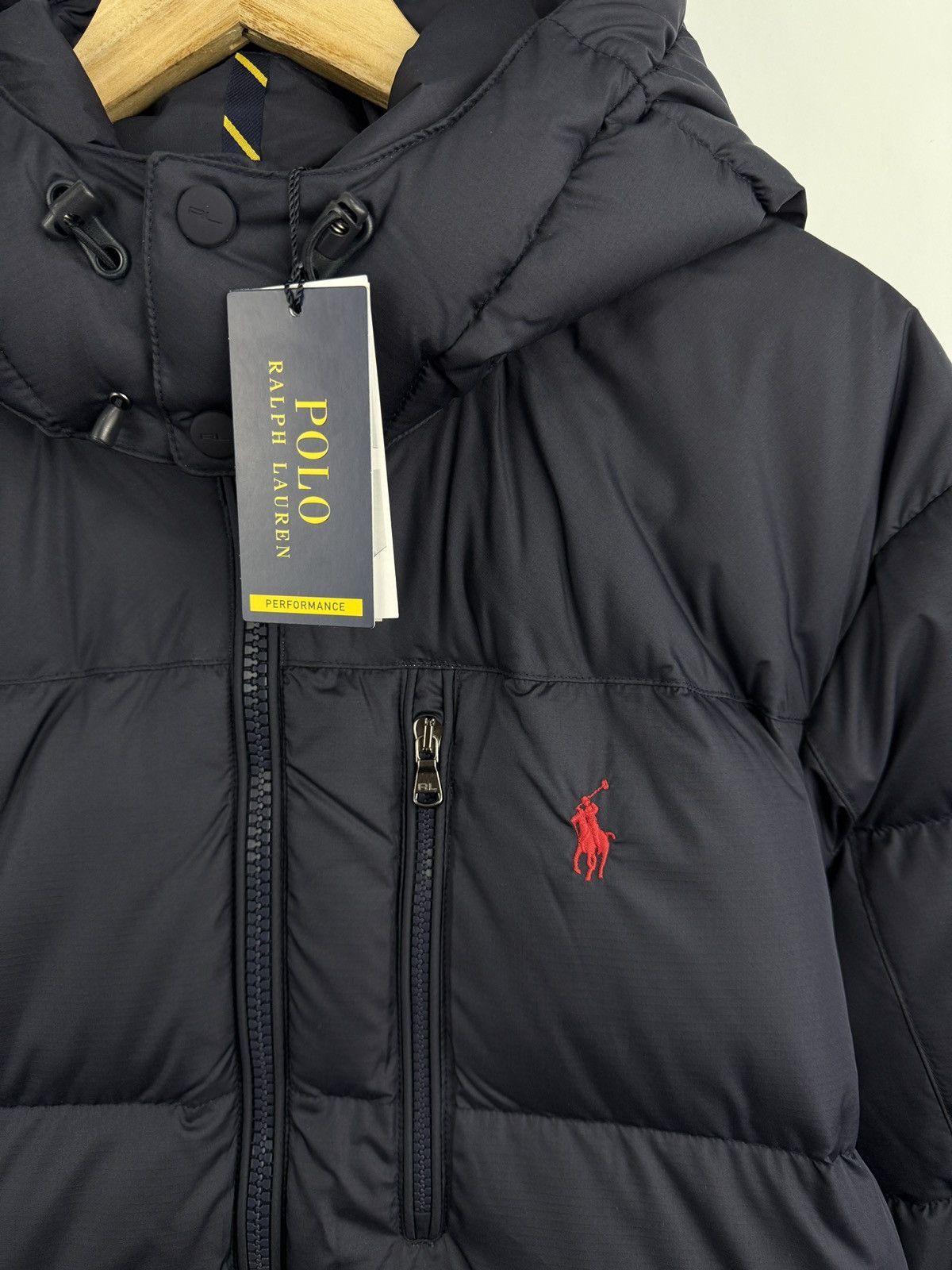 Polo Ralph Lauren 🇺🇸❗️NEW Ralph Lauren Hooded Down Puffer MLS Navy El Cap Jacket Size US XXL / EU 58 / 5 - 11 Thumbnail