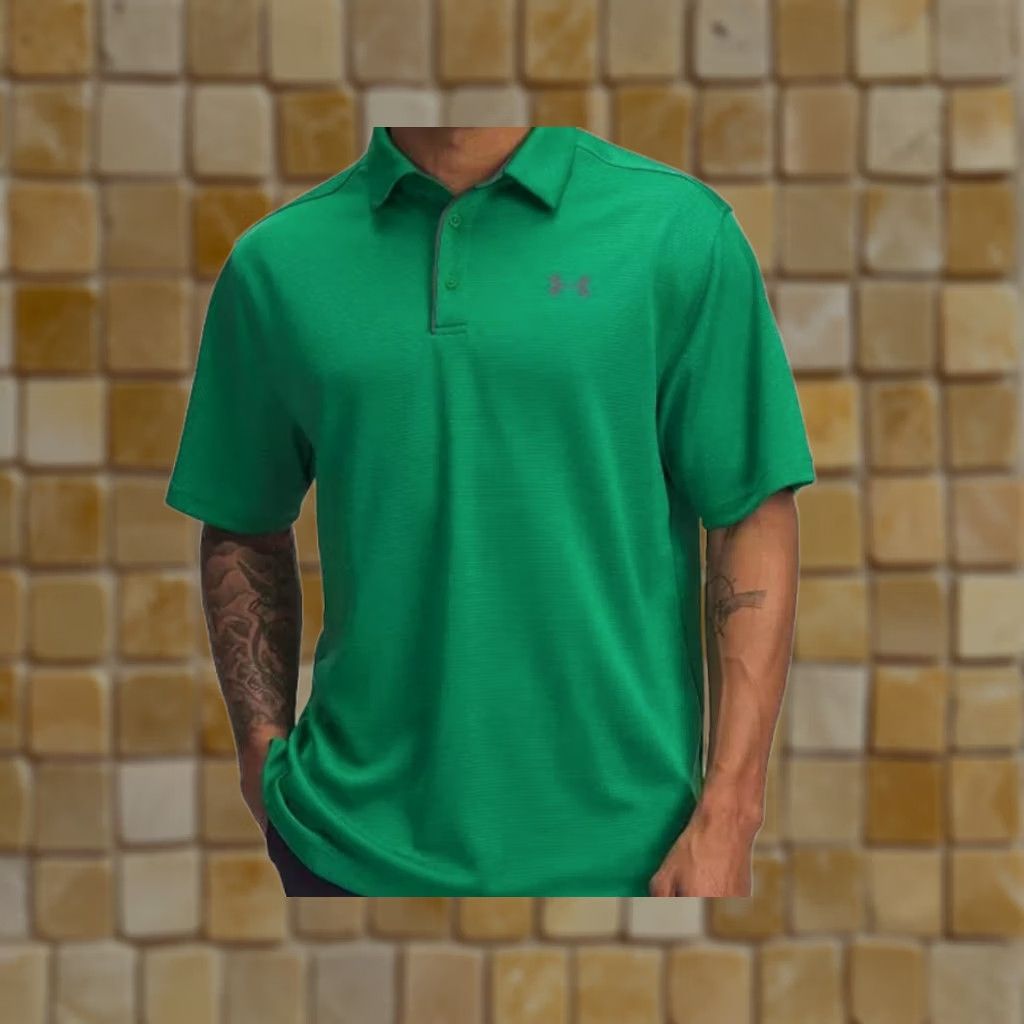 Under Armour UNDER ARMOUR Polo Shirt - NEW MENS TECH KELLY GREEN Polo Shirt S Size US S / EU 44-46 / 1 - 1 Preview