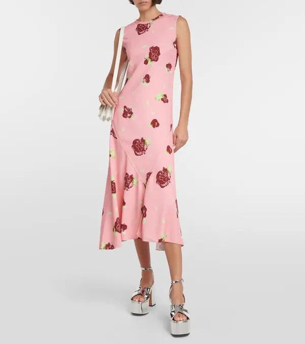Marni o1w1db10125 Dress in Pink Size S / US 4 / IT 40 - 4 Thumbnail
