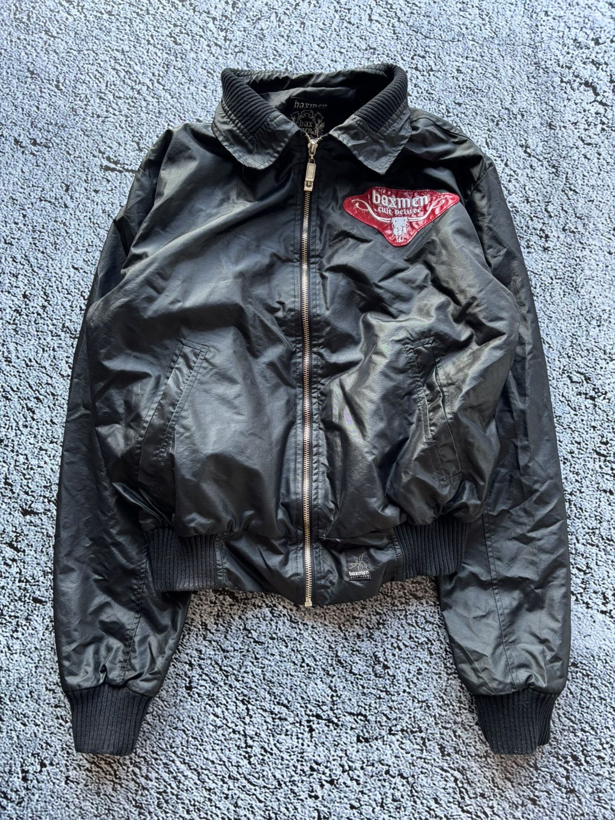 Hysteric Glamour 2000s Bikers printed light bomber jacket with rhinestones Size M / US 6-8 / IT 42-44 - 3 Thumbnail