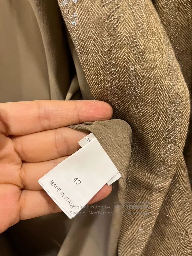 Brunello Cucinelli Brunello Cucinelli Sequin blazer Size S / US 4 / IT 40 - 6 Thumbnail