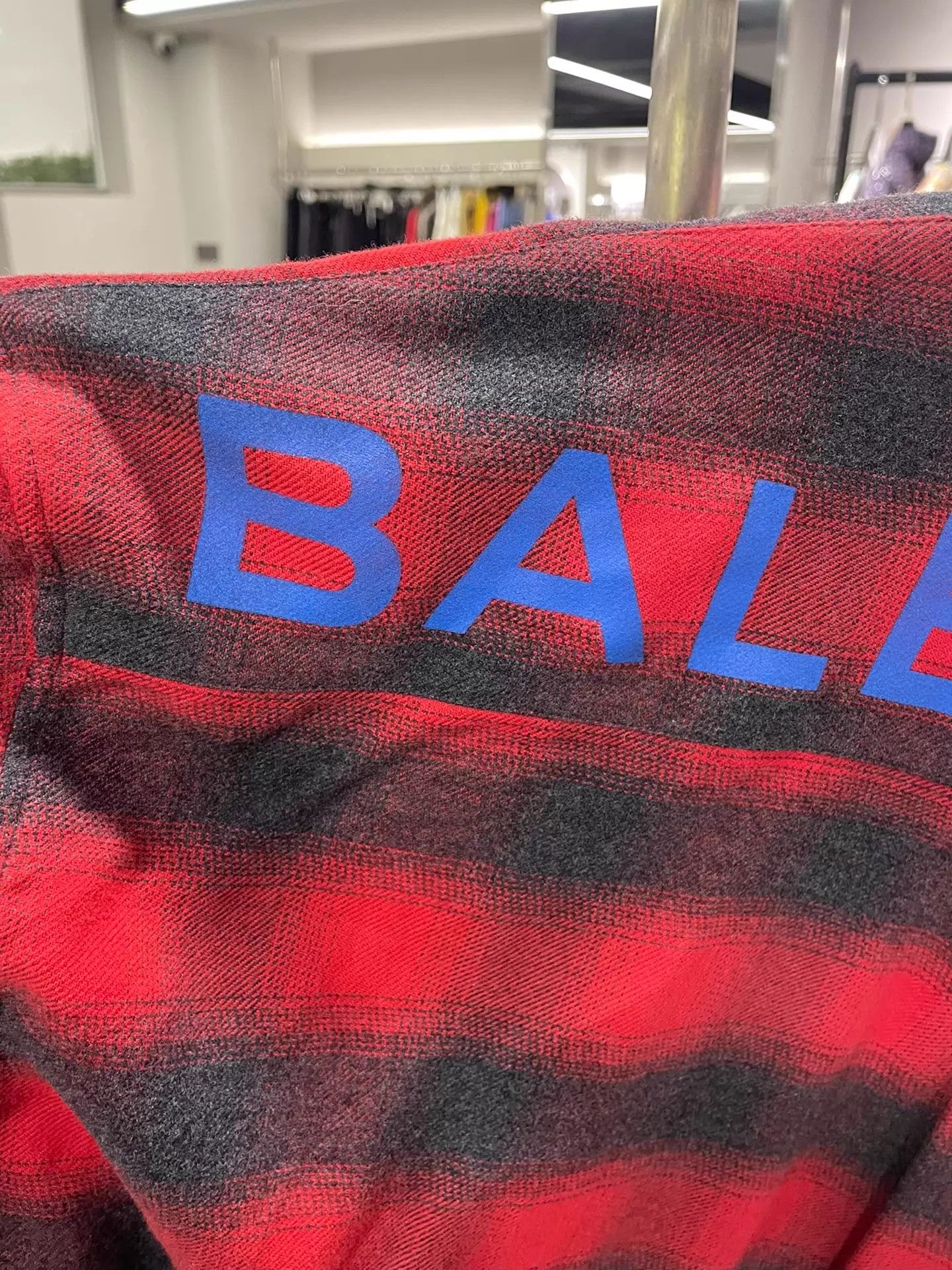 Balenciaga BALENCIAGA Big Logo Striped Shirt 36 Very Good Authentic Size XS / US 0-2 / IT 36-38 - 5 Thumbnail