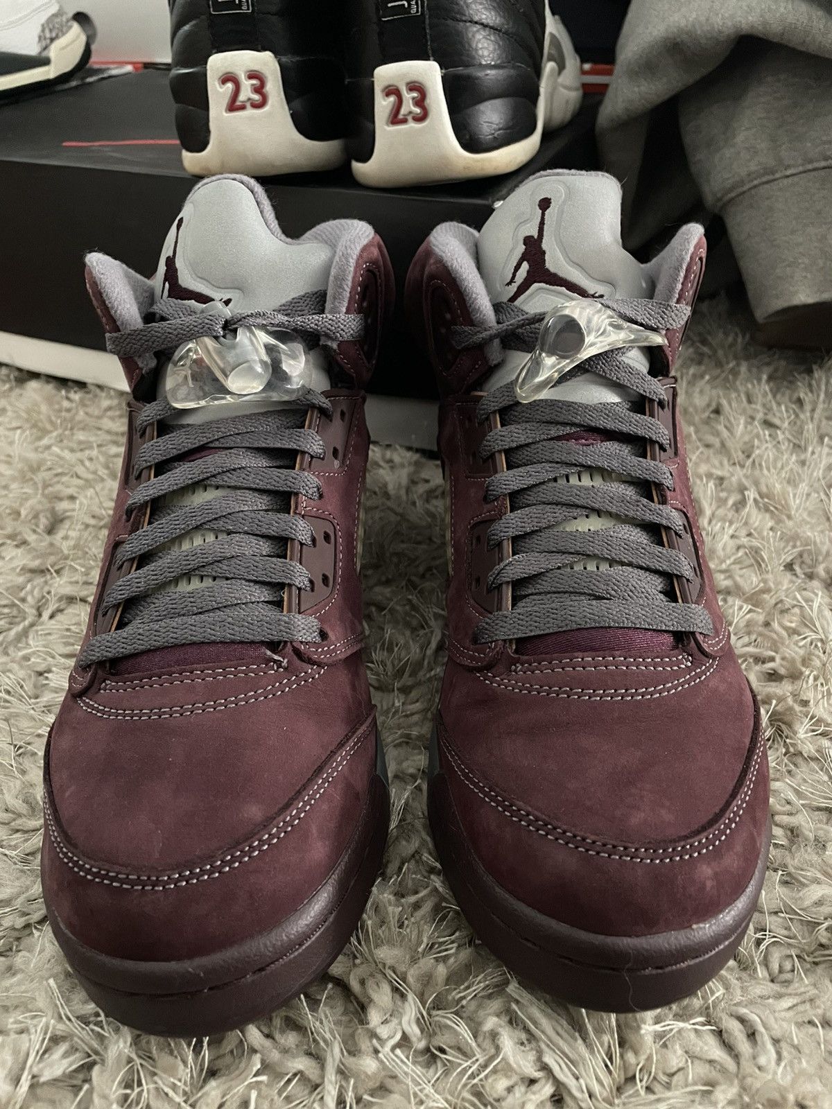 Jordan Brand Jordan 5 Burgundy Size US 7 / EU 40 - 5 Thumbnail