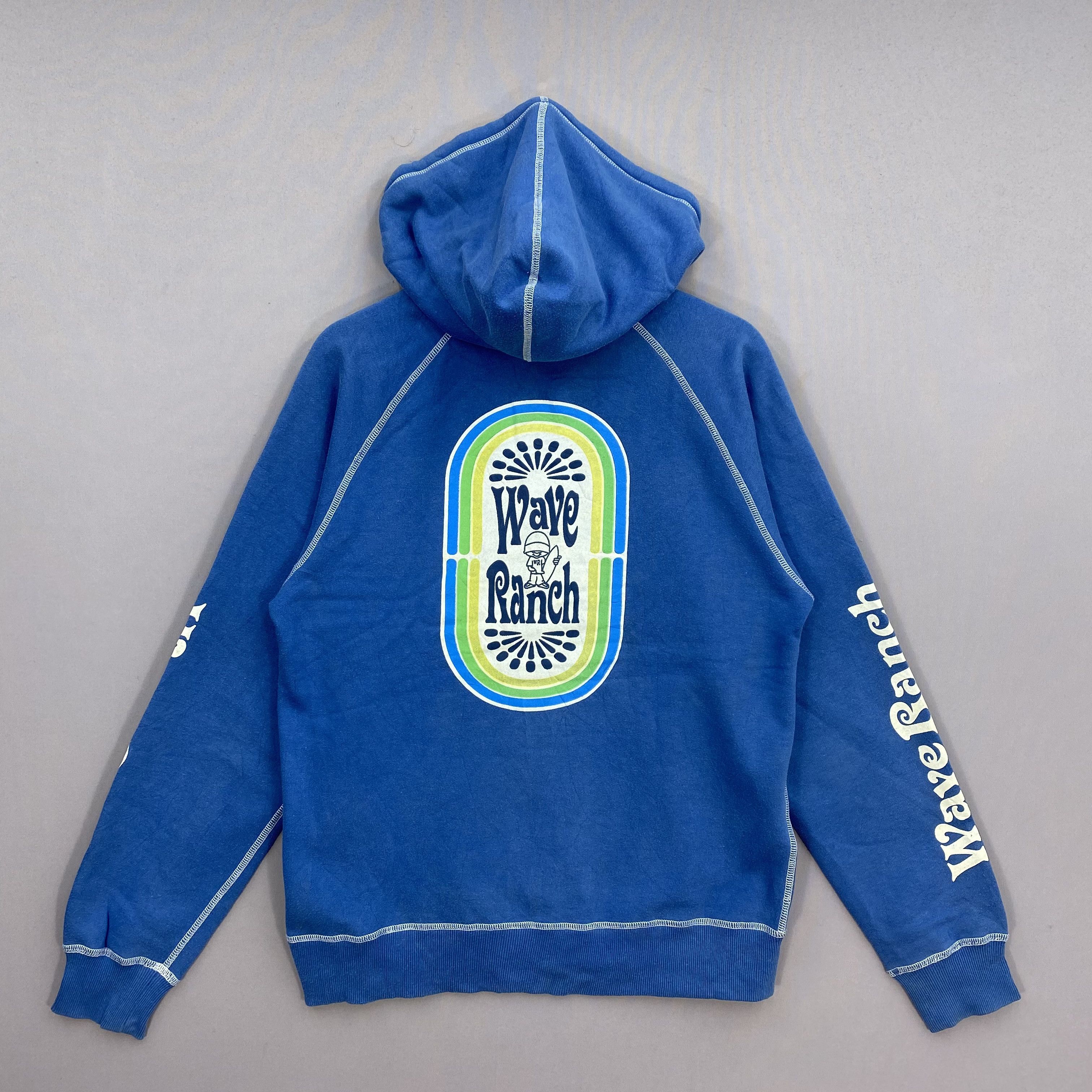 Japanese Brand Vintage Y2K Wave Ranch Surf Wear Hoodie Full Zip Sweater Size US M / EU 48-50 / 2 - 3 Thumbnail