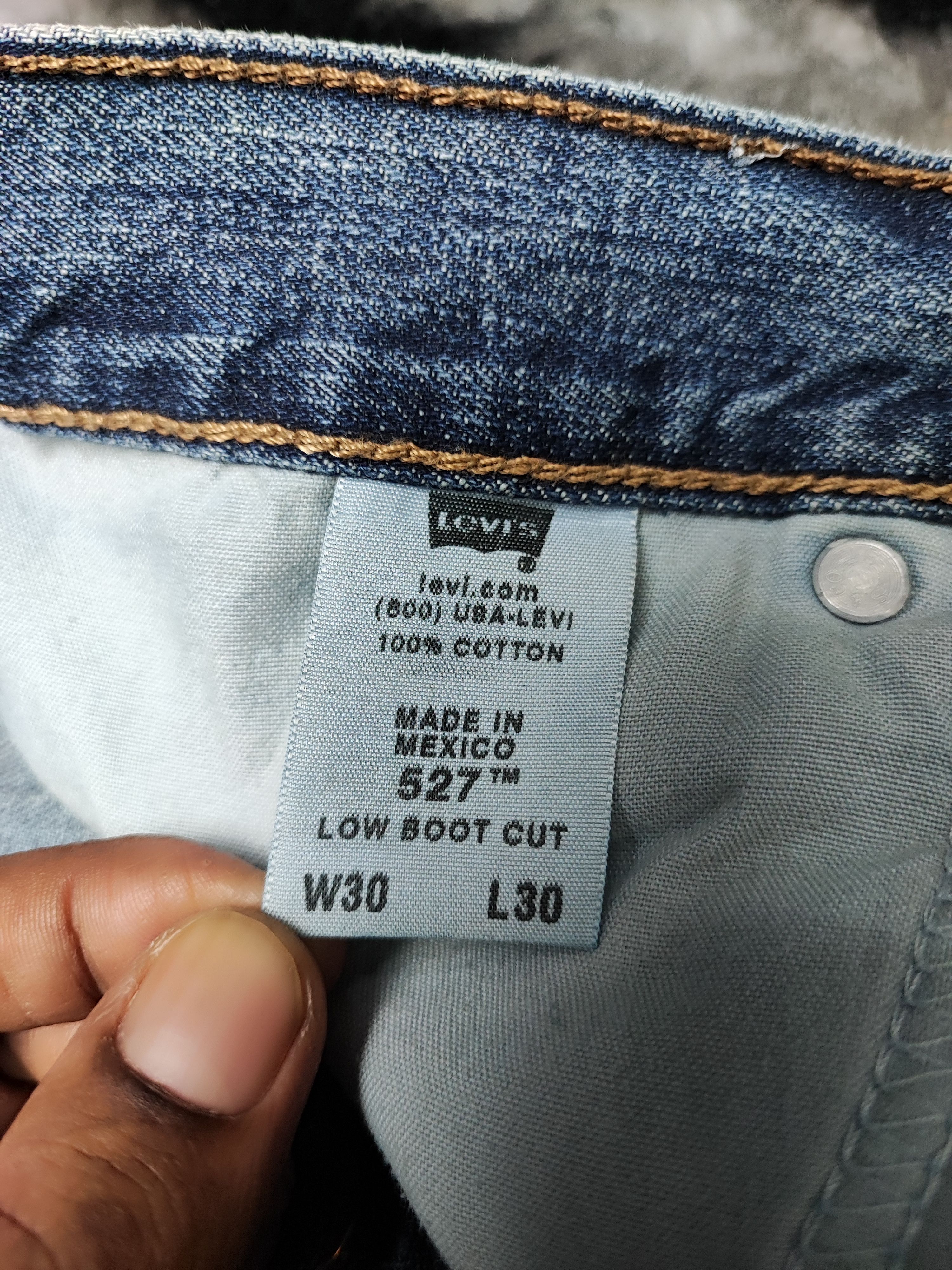 Levi's Vintage Levis 527 Flared Jeans Size US 34 / EU 50 - 10 Thumbnail