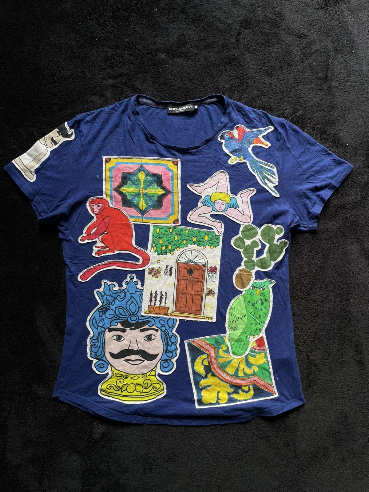 Dolce & Gabbana Dolce & Gabbana T-shirt Vintage Cotton Size M Size US M / EU 48-50 / 2 - 1 Thumbnail