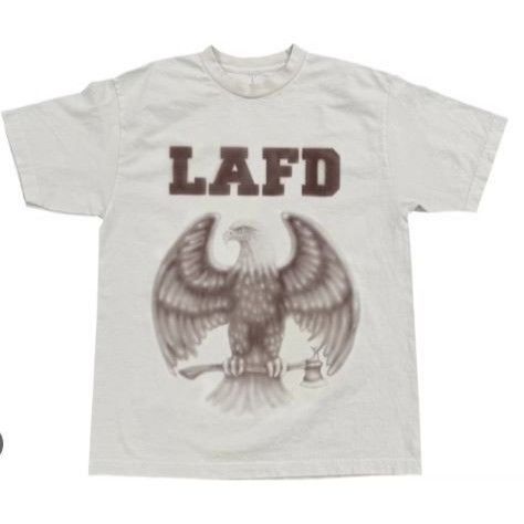 Travis Scott NEW TRAVIS SCOTT LAFD LIMITED TEE SZ 2XL Size US XXL / EU 58 / 5 - 1 Thumbnail