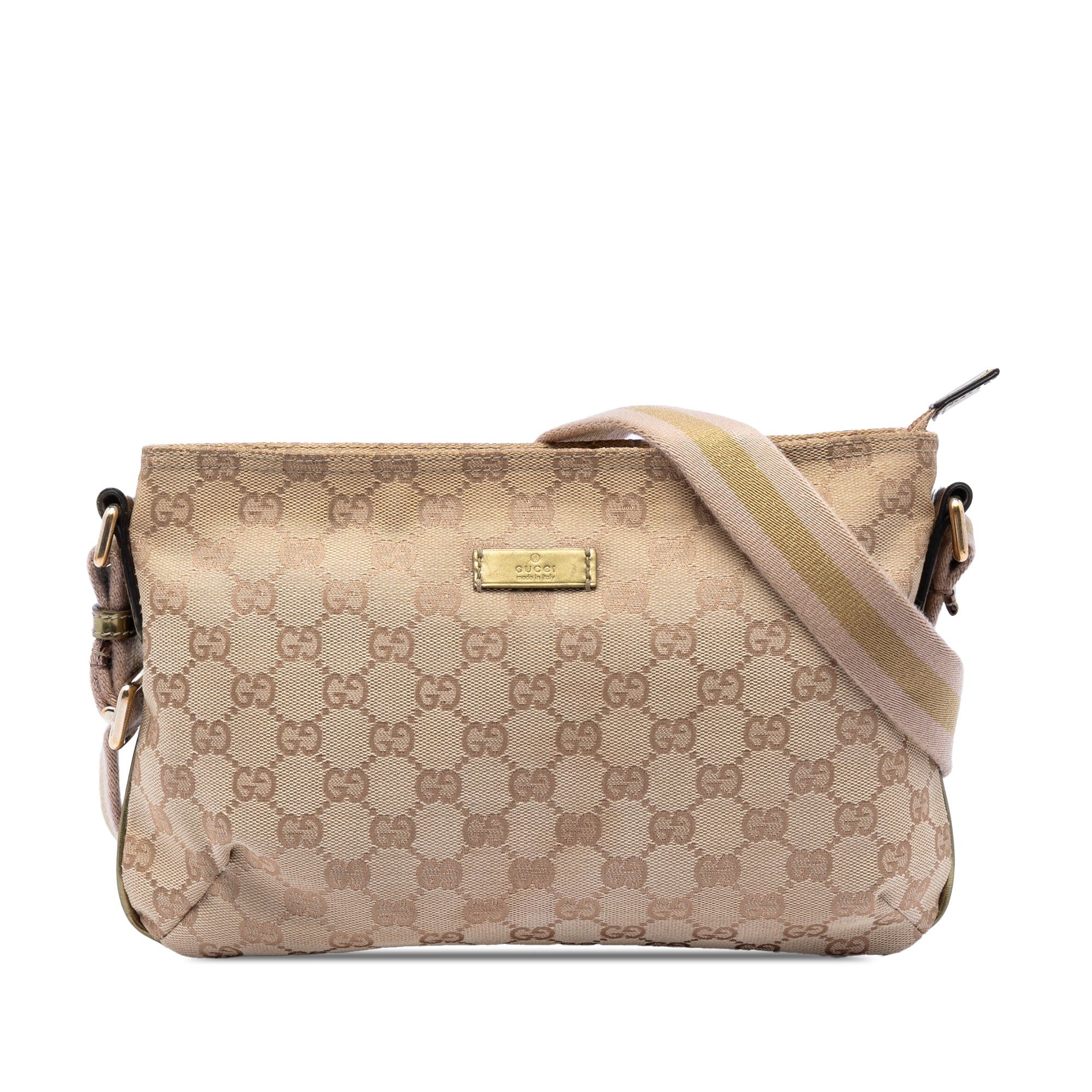 Gucci GG Canvas Web Crossbody Size ONE SIZE - 1 Thumbnail