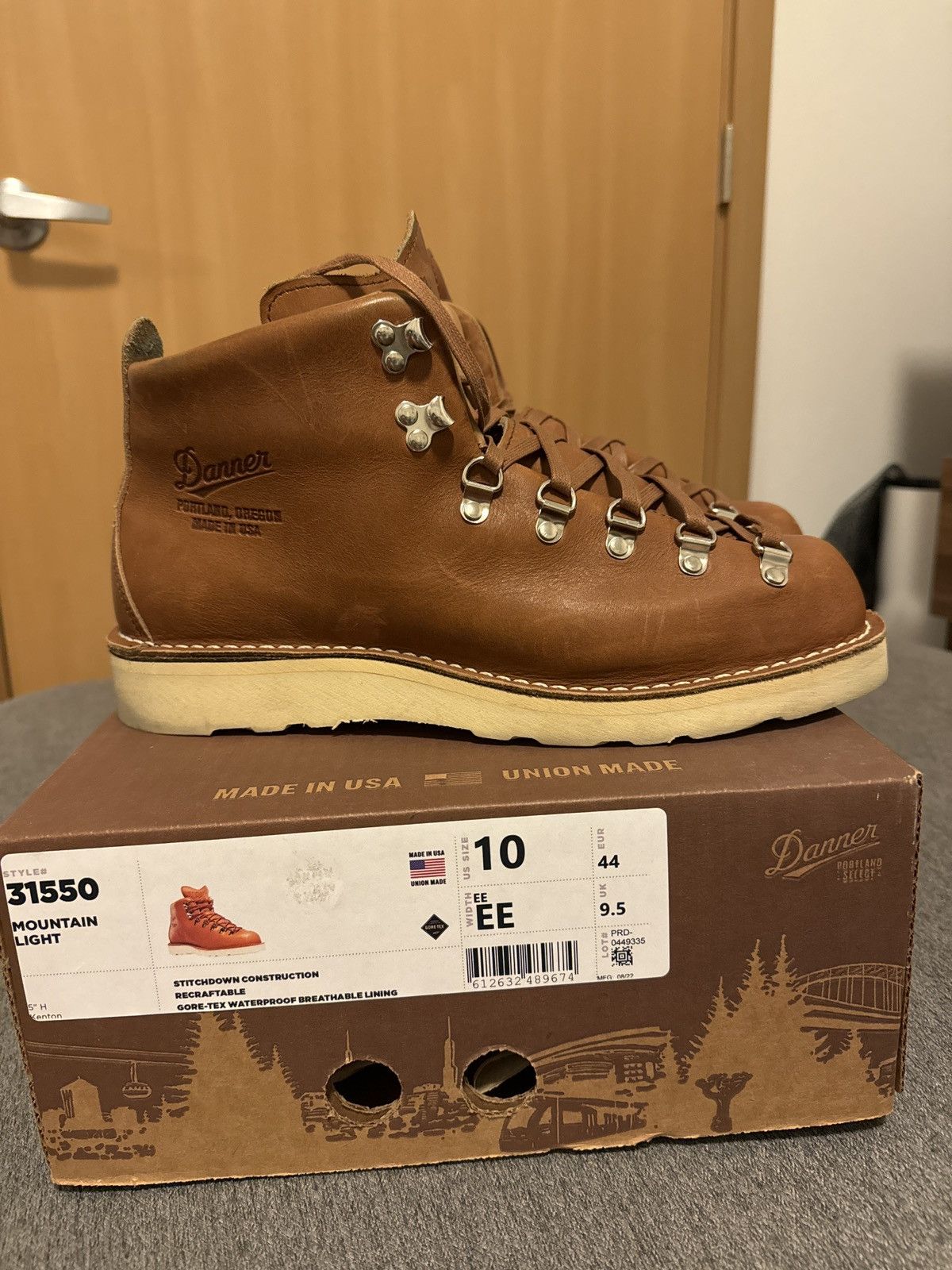 danner hiking boots red laces