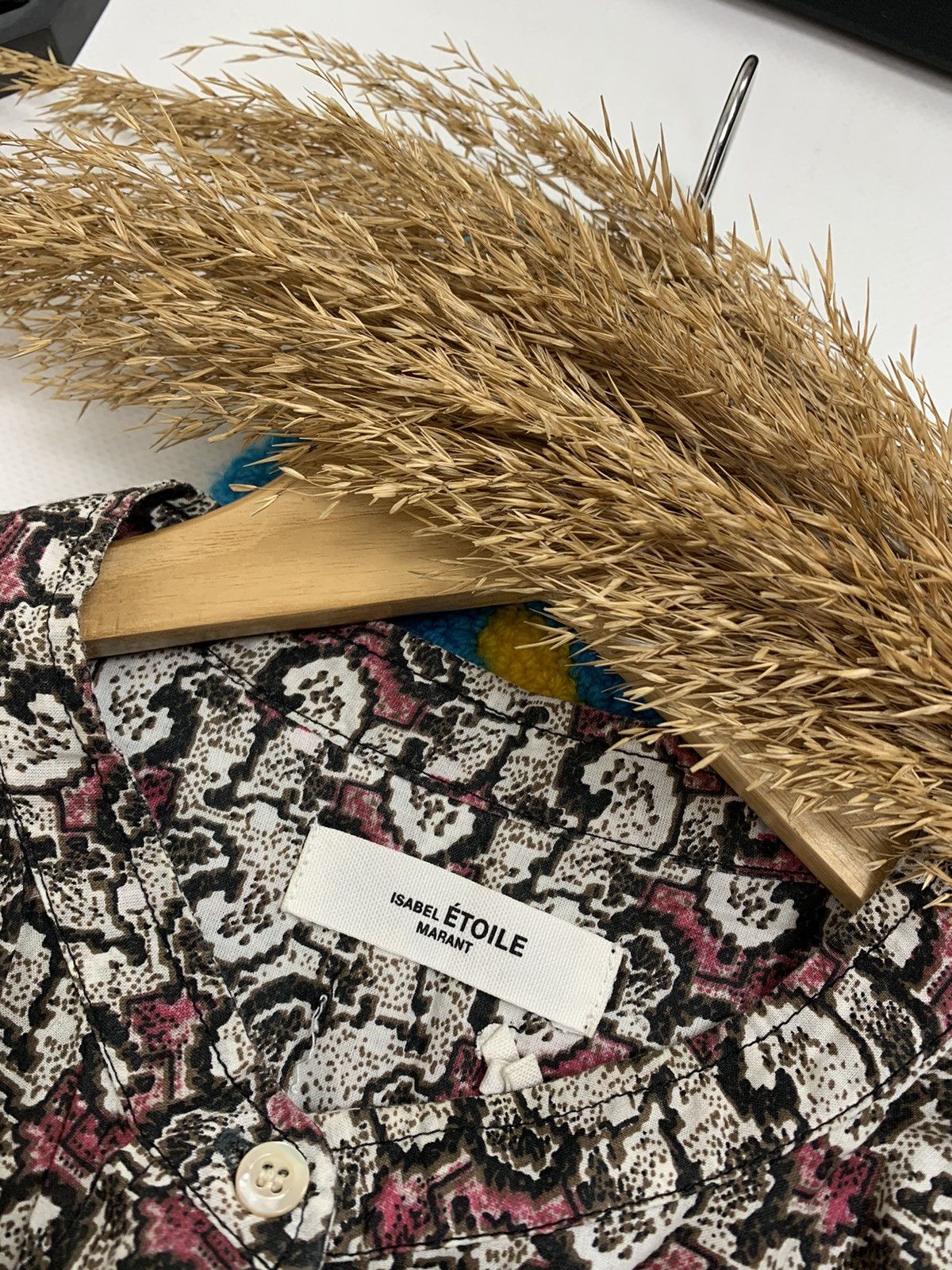Designer × Isabel Marant Etoile × Vintage Vintage Isabel Marant Floral Printed Flowers Designer Shirt Size M / US 6-8 / IT 42-44 - 13 Thumbnail