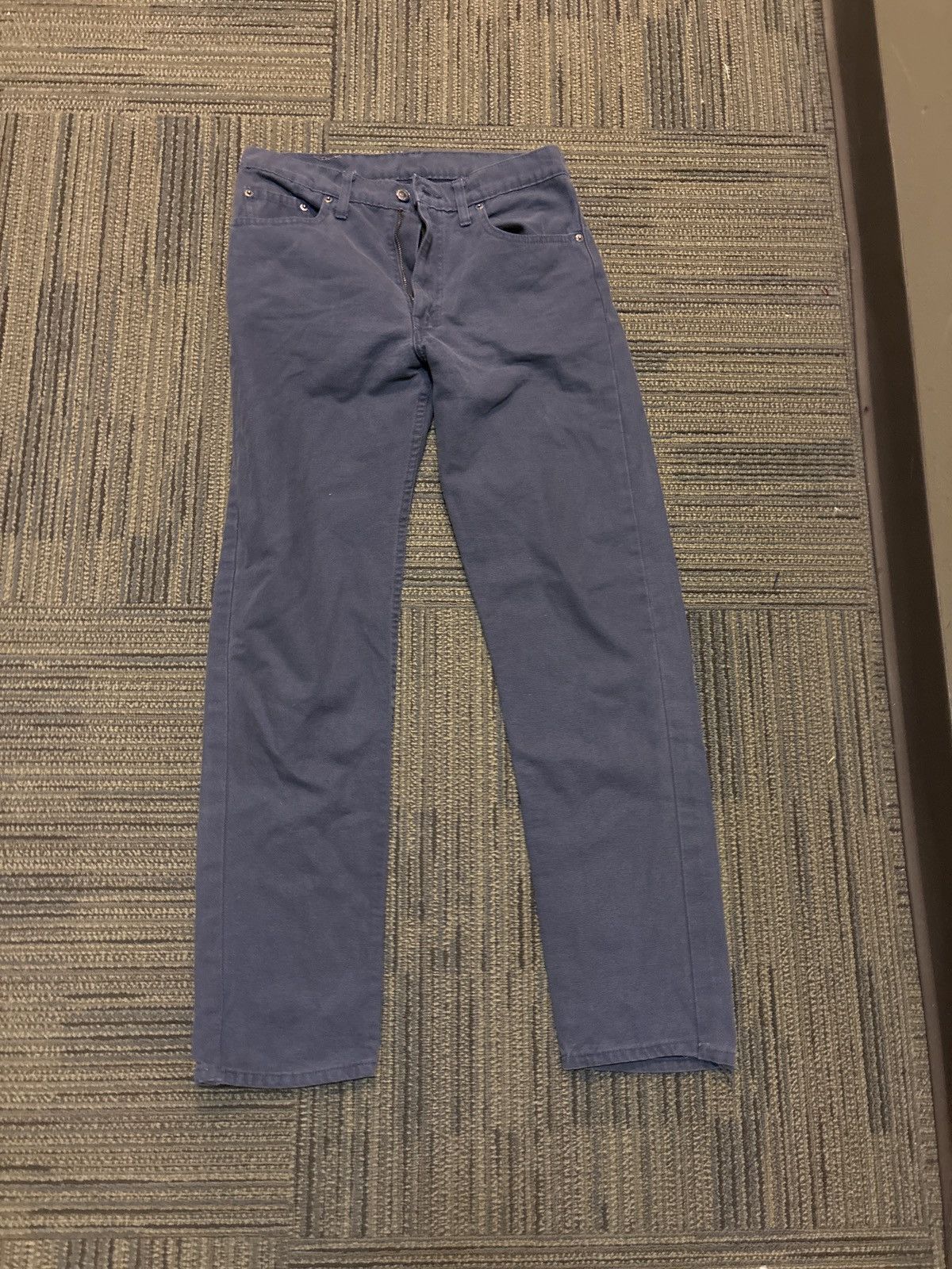 Levi's × Levi's Made & Crafted × Levi's Vintage Clothing Vintage Levi’s 607 Navy Denim Jeans Size US 27 - 4 Thumbnail