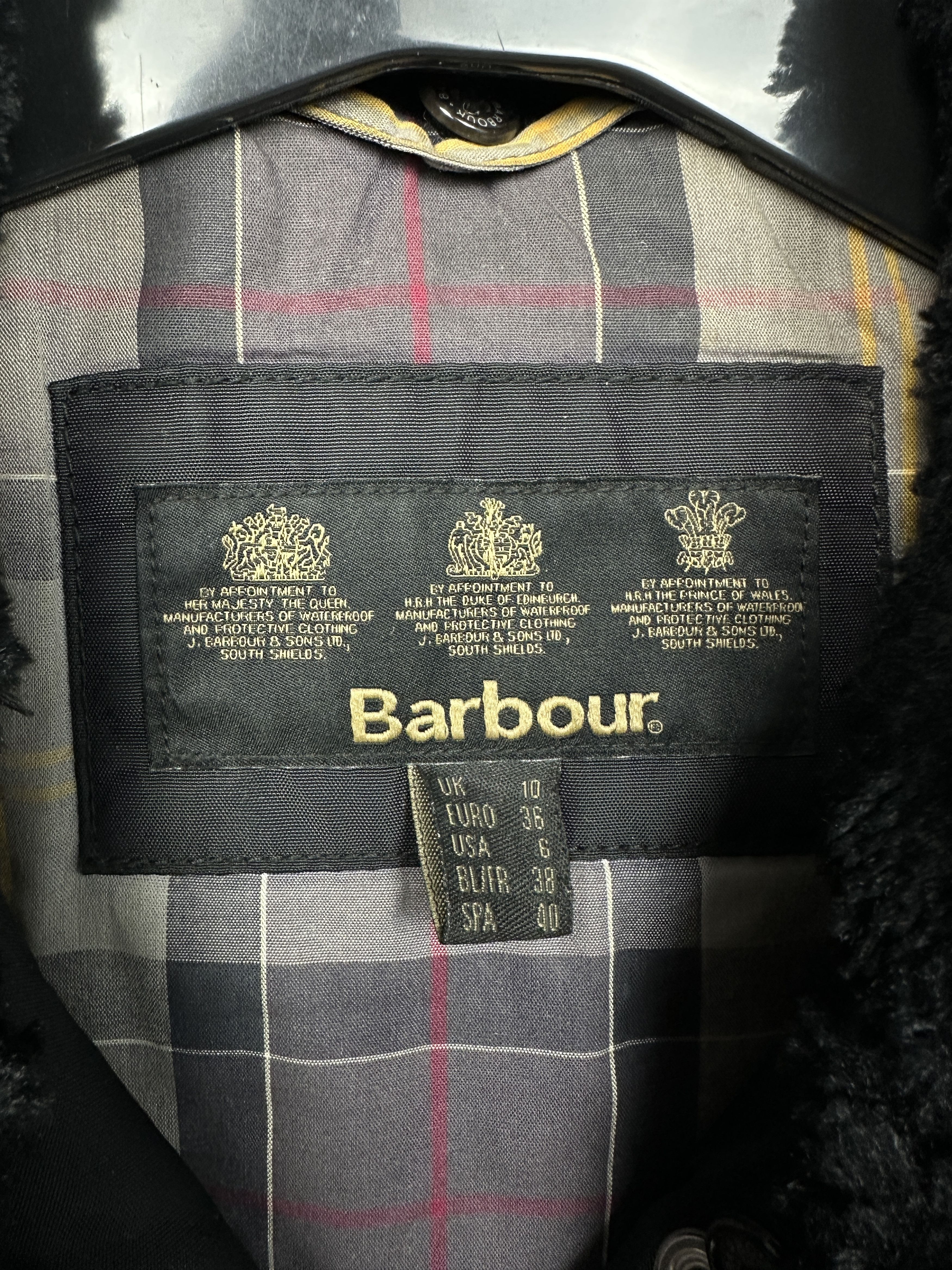 Barbour Barbour International Vintage Womens Outlaw Jacket Size M / US 6-8 / IT 42-44 - 3 Thumbnail