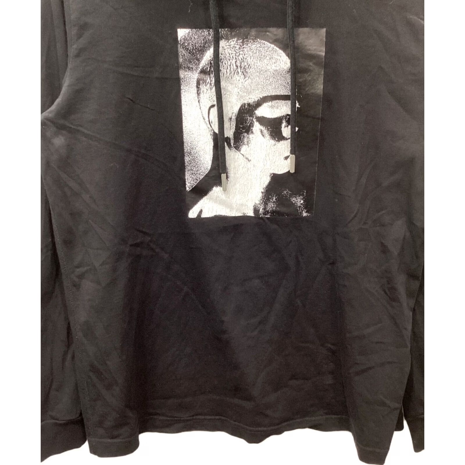 Diesel DIESEL Graphic Print Hoodie Men L Black Size US L / EU 52-54 / 3 - 4 Thumbnail