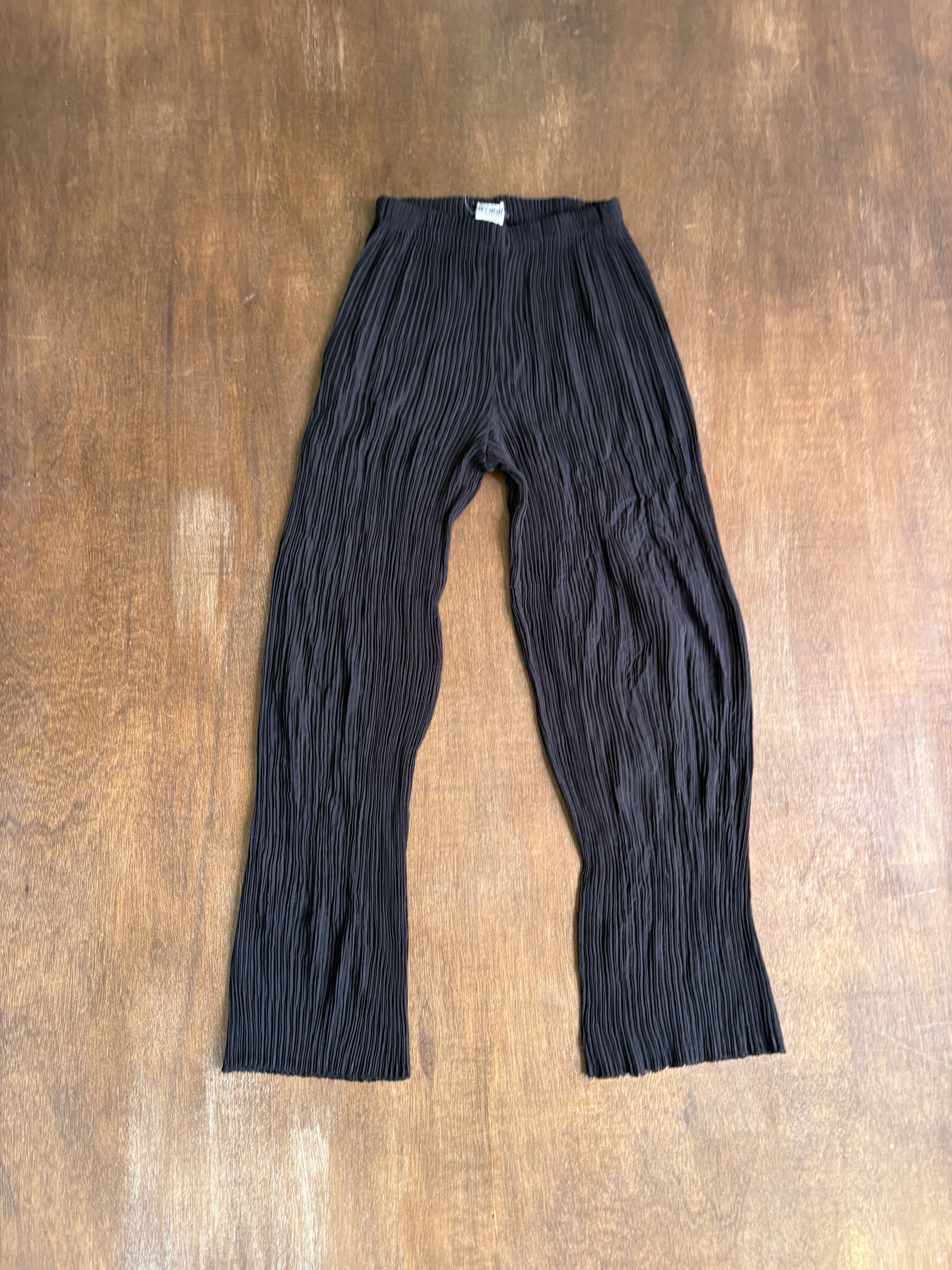 Issey Miyake Issey Miyake Pleats Please Black Pants Size US 28 / EU 44 - 1 Thumbnail