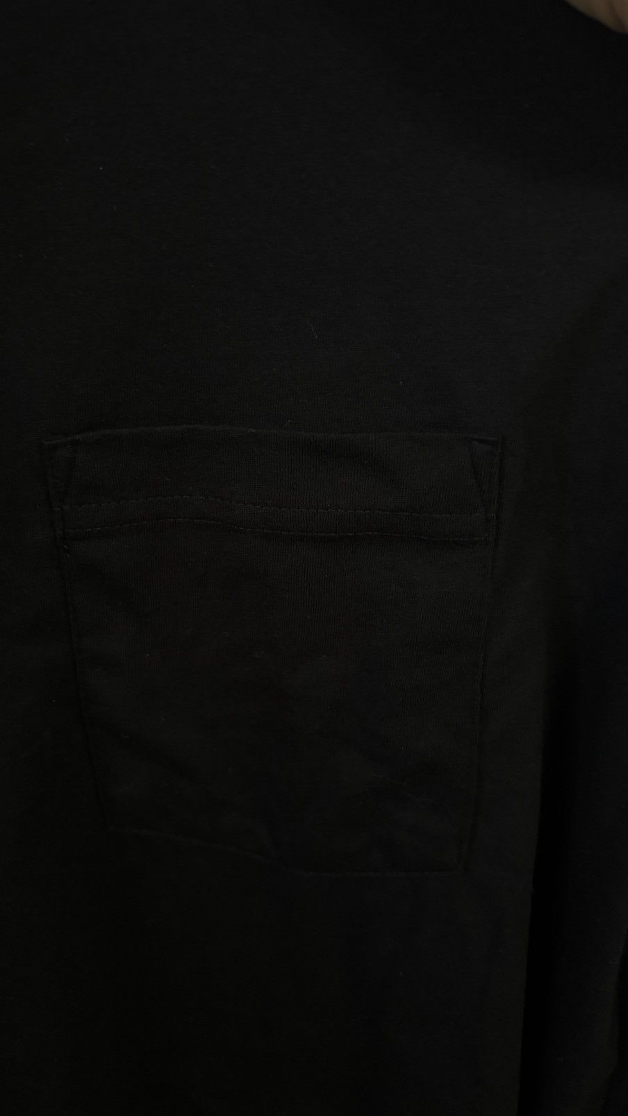 Chrome Hearts Chrome Hearts Long Sleeve Pocket Tee Black XL – Neck Logo Size US XL / EU 56 / 4 - 8 Thumbnail