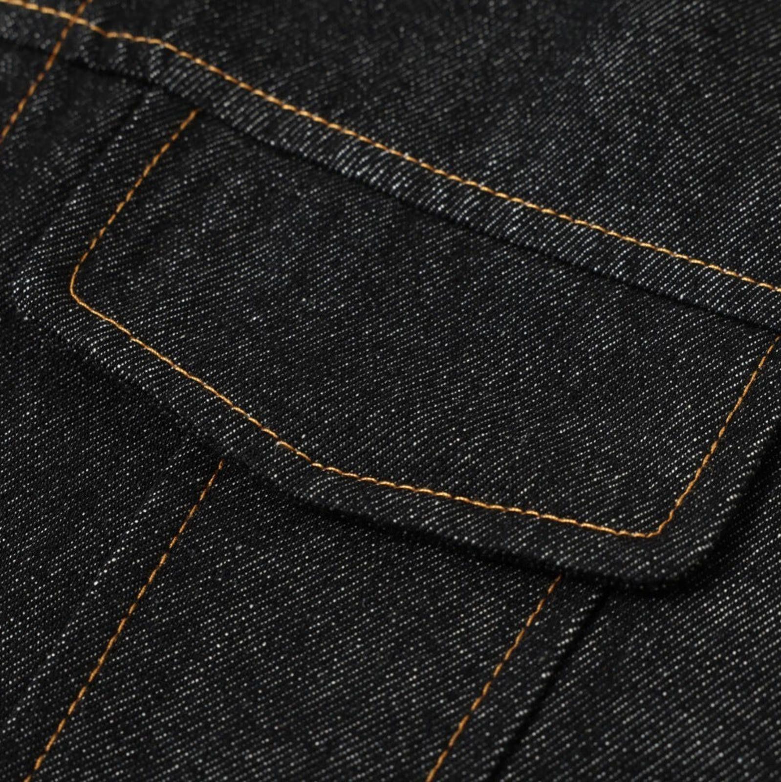 Other Washed Clasp-Button Denim Jacket Size US 32 / EU 48 - 2 Thumbnail