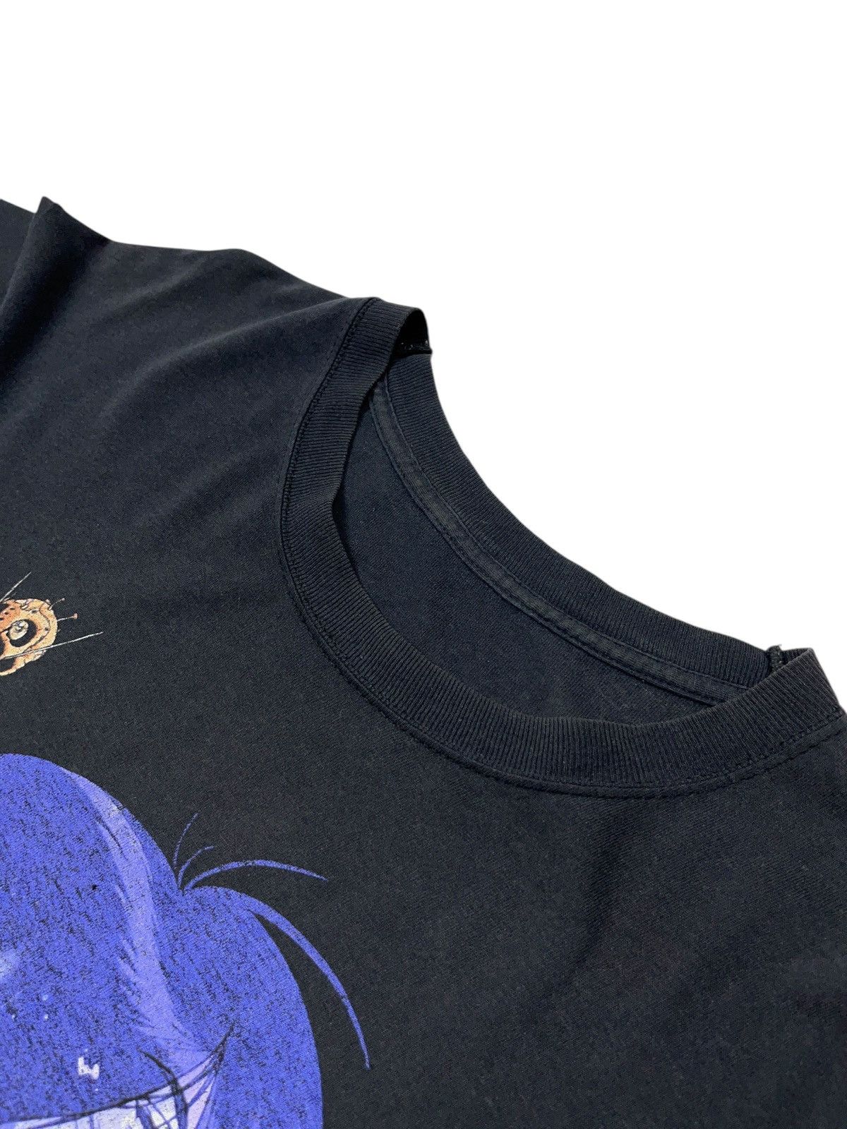 Anime Vintage 90s Alita Battle Angel Gunnm Anime T-shirt Ghost Size US L / EU 52-54 / 3 - 3 Thumbnail
