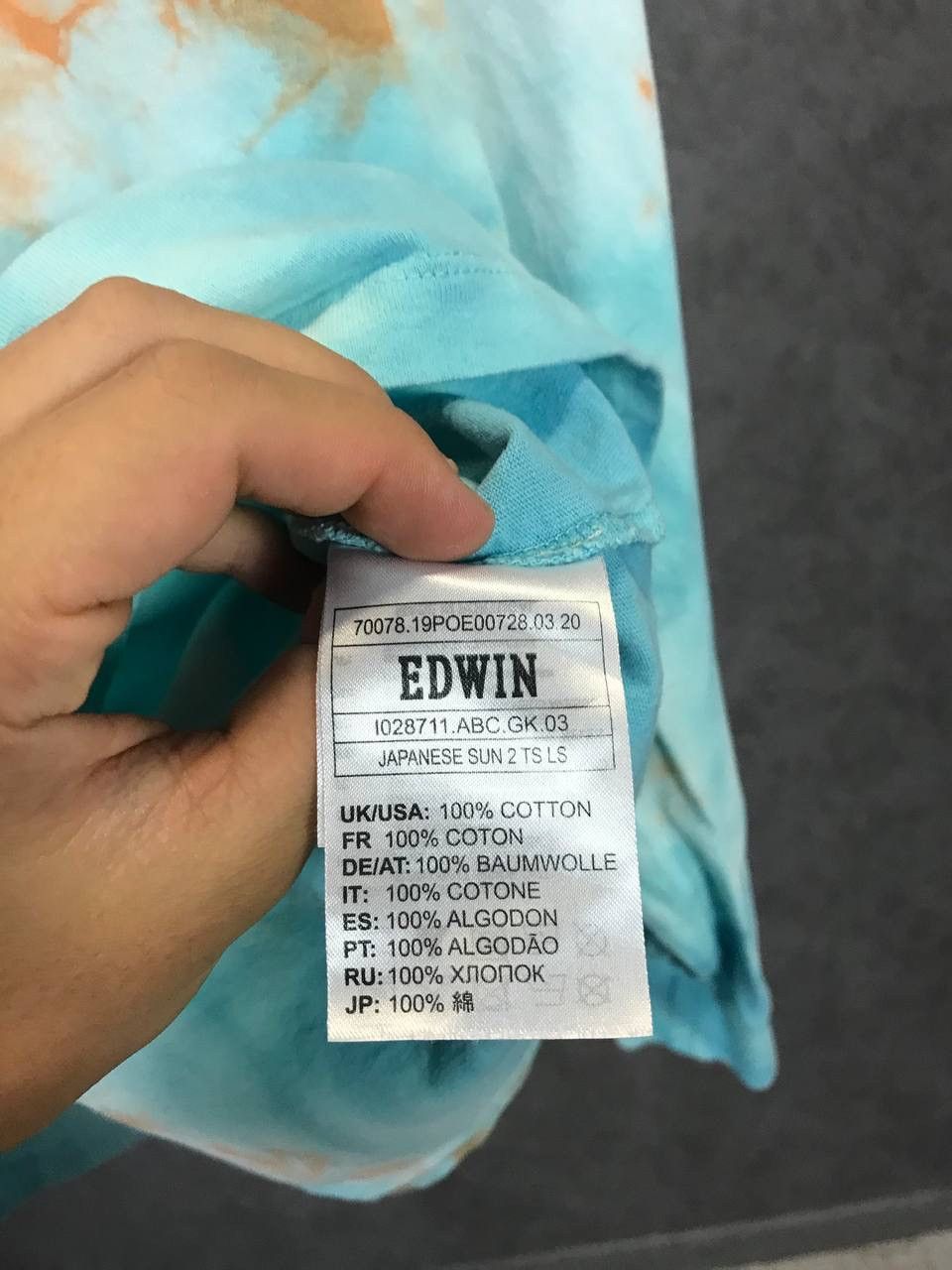 Edwin Edwin Japanese art designer longsleeve Size US M / EU 48-50 / 2 - 5 Thumbnail