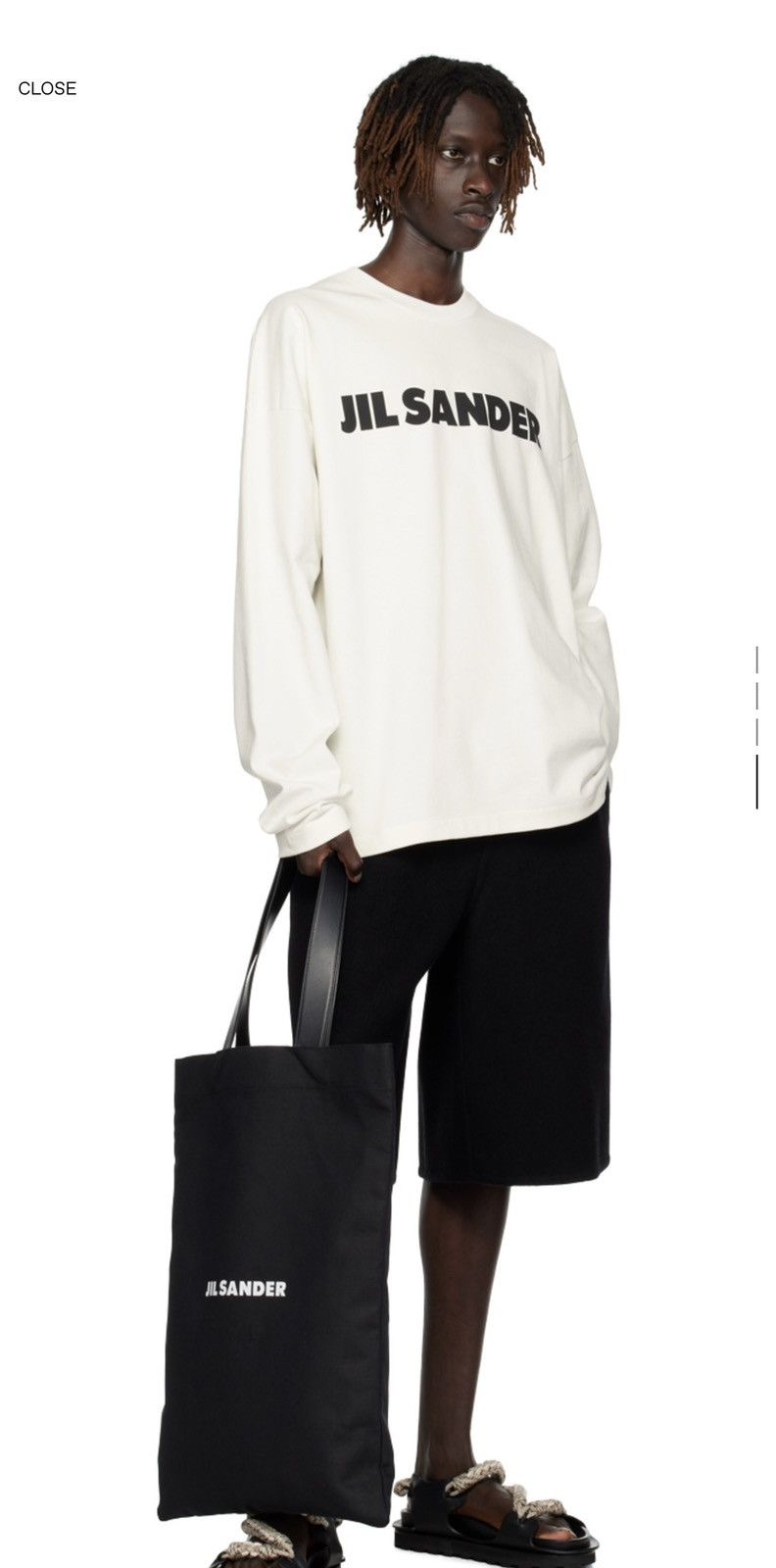Jil Sander Jil Sander front logo long sleeve Size US XXL / EU 58 / 5 - 1 Thumbnail