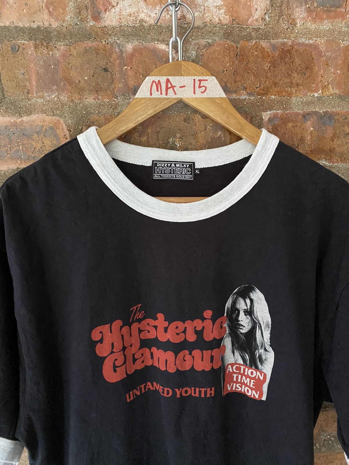 Hysteric Glamour 2000s Hysteric Pin Up Action Time Size US XL / EU 56 / 4 - 3 Thumbnail