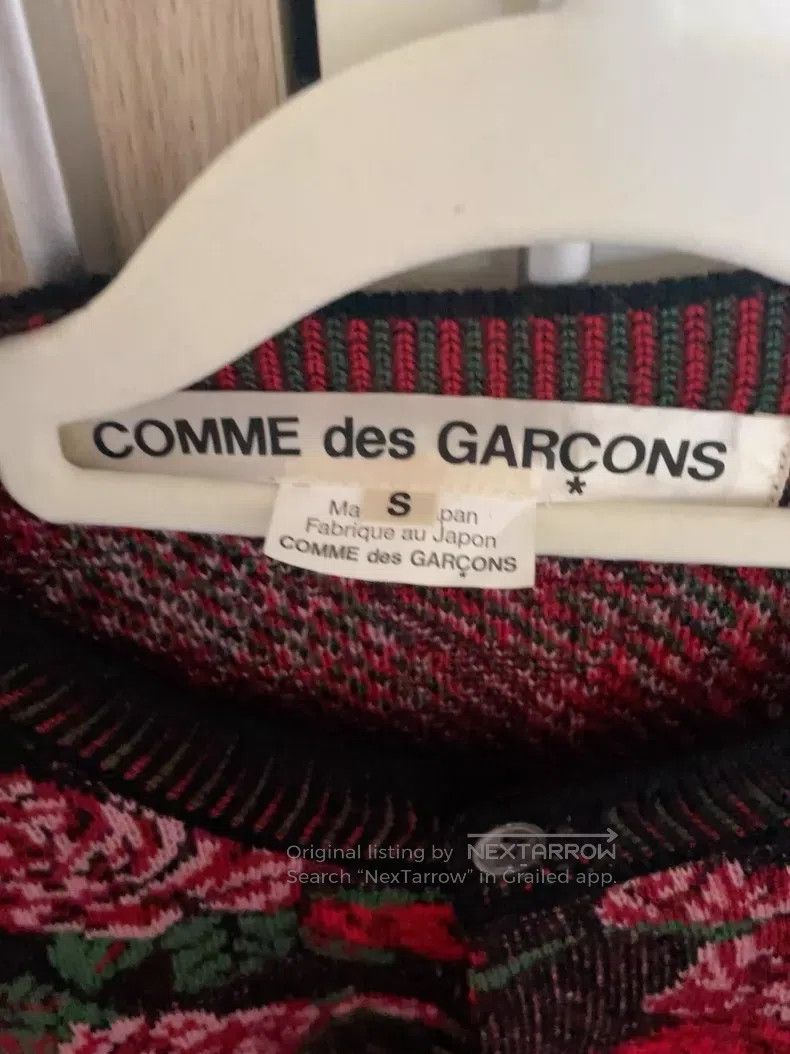 Comme des Garcons Comme Des Garcons Rose Knit Sweater Size S Size S / US 4 / IT 40 - 2 Thumbnail