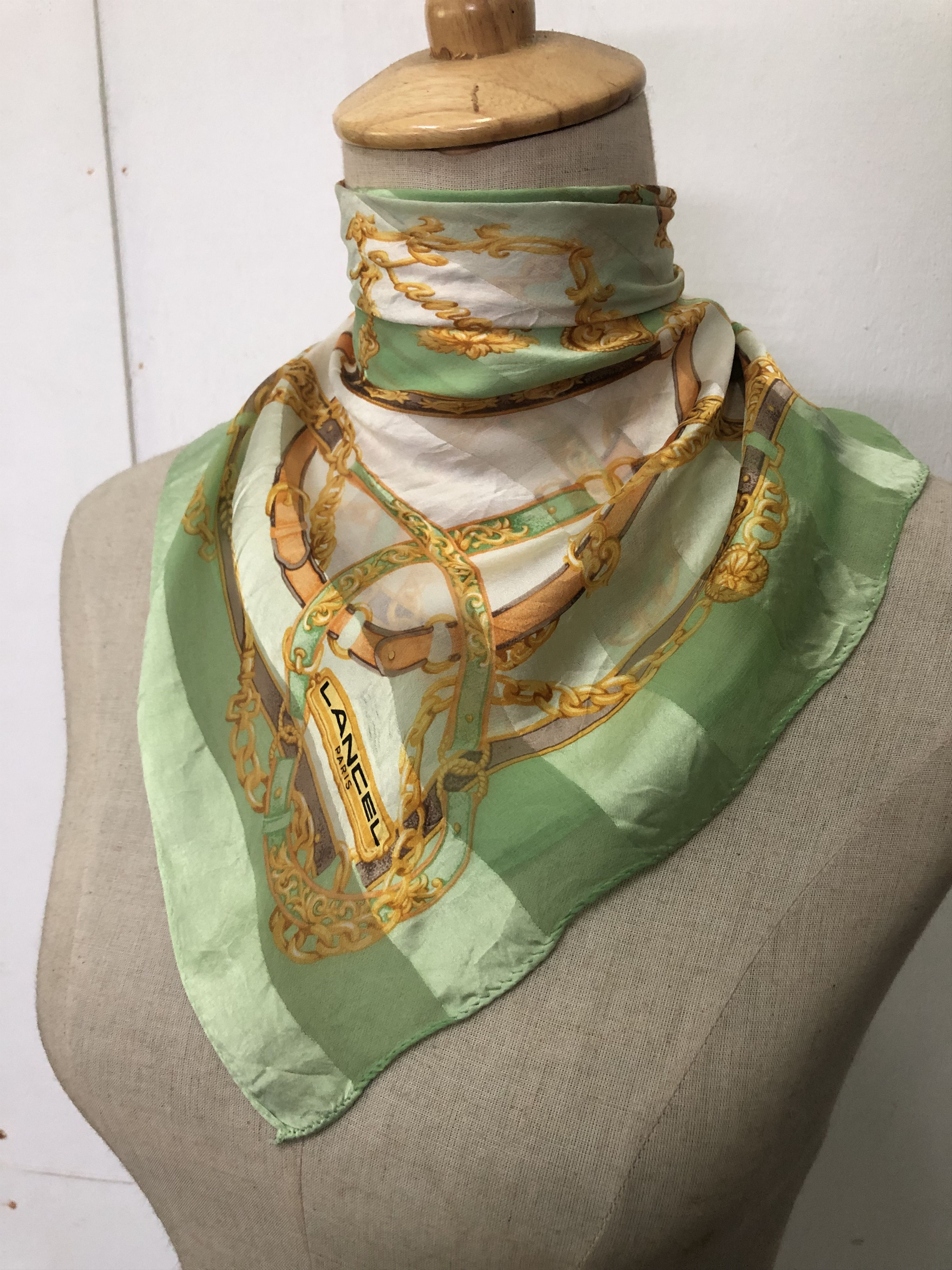 Lancel Lancel Handkerchief / Scarf / Bandana / Neckerchief C420 Size ONE SIZE - 1 Thumbnail
