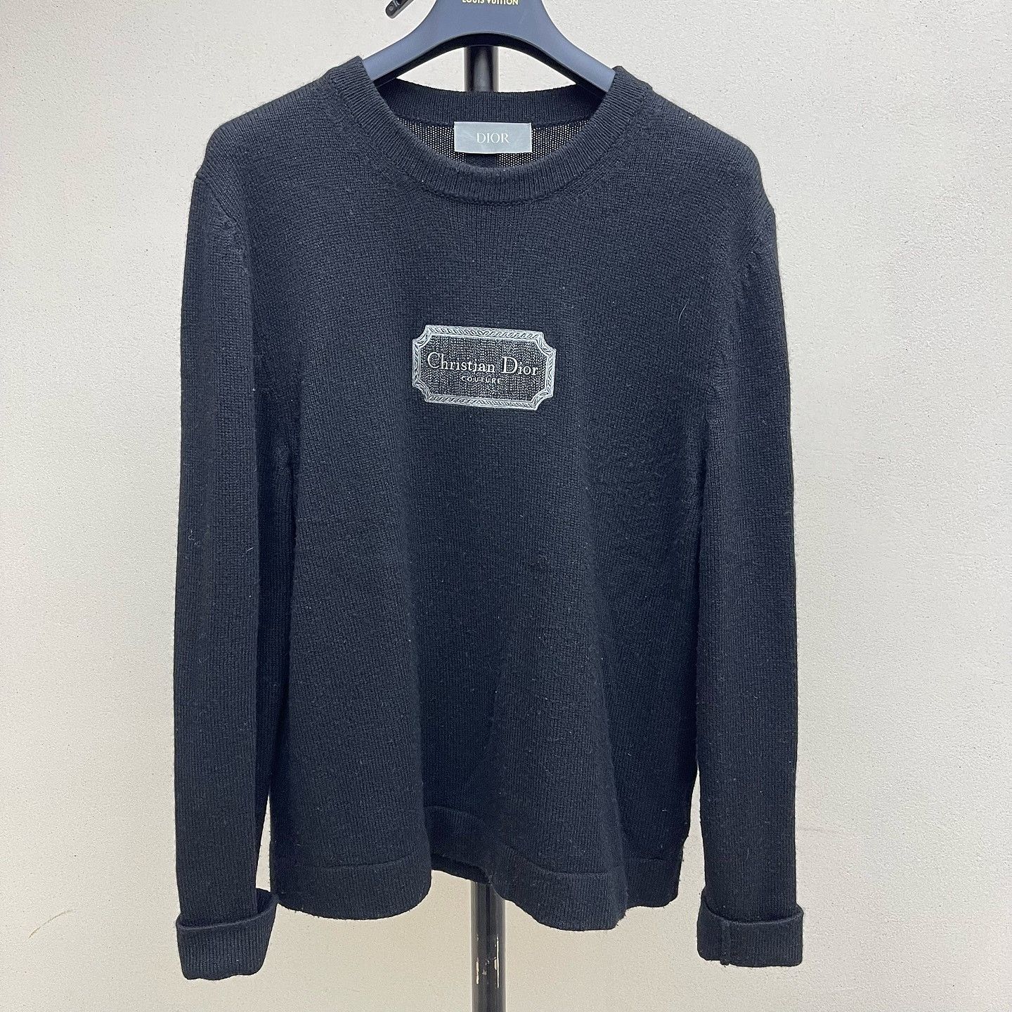 Dior Dior Christian Dior Couture Patch Sweater Size L Size US L / EU 52-54 / 3 - 1 Thumbnail