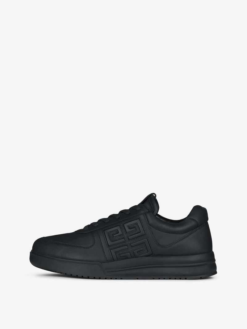 Givenchy o1w1db10426 G4 Low-Top Sneakers in Black Size US 8 / EU 41 - 3 Thumbnail