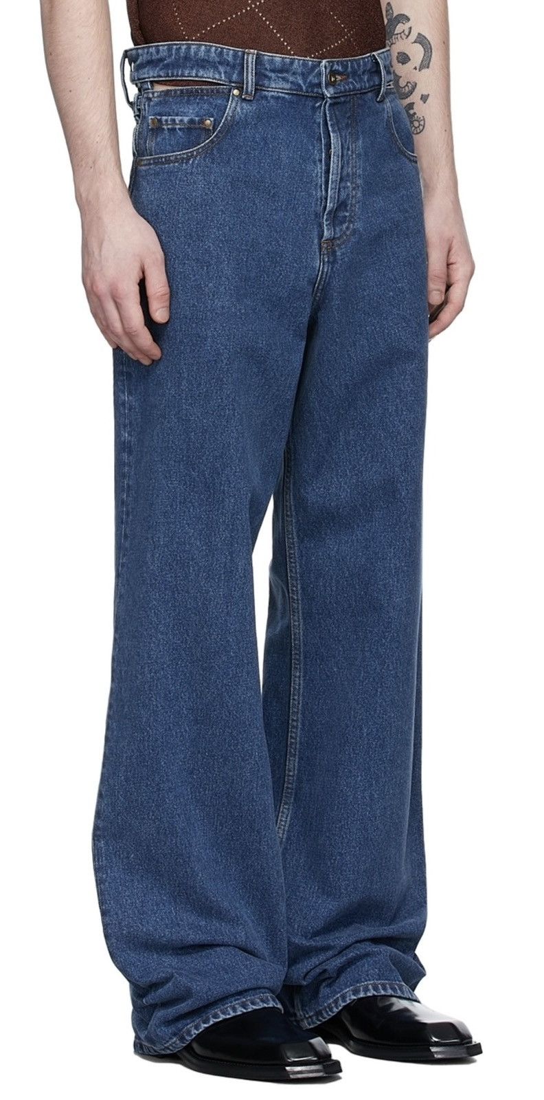 Y/Project Y/Project Cotton Jeans Size US 32 / EU 48 - 6 Thumbnail