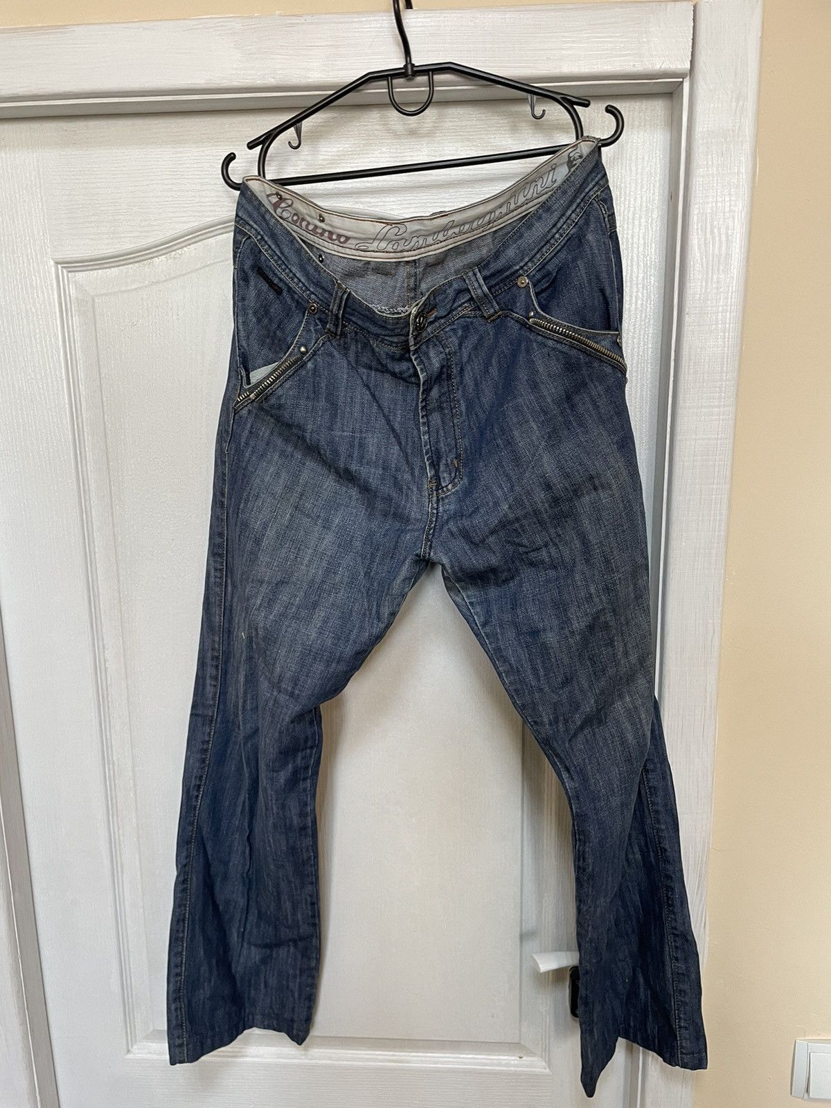 JNCO × Japanese Brand × Tonino Lamborghini RAP LAMBORGHINI Eminem underground fubu jeans southpole bagy Size US 34 / EU 50 - 5 Thumbnail